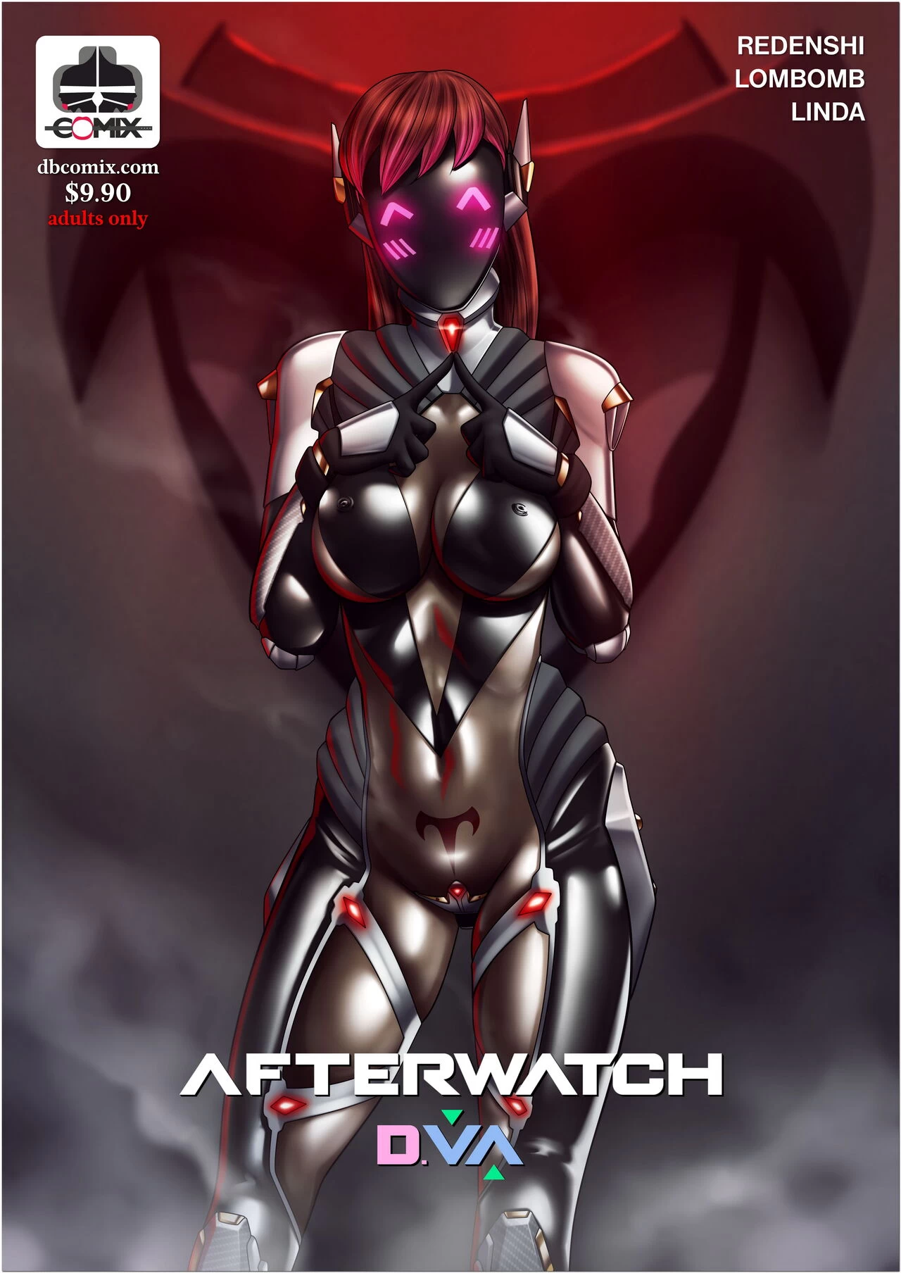 Afterwatch D.Va porn comic picture 14