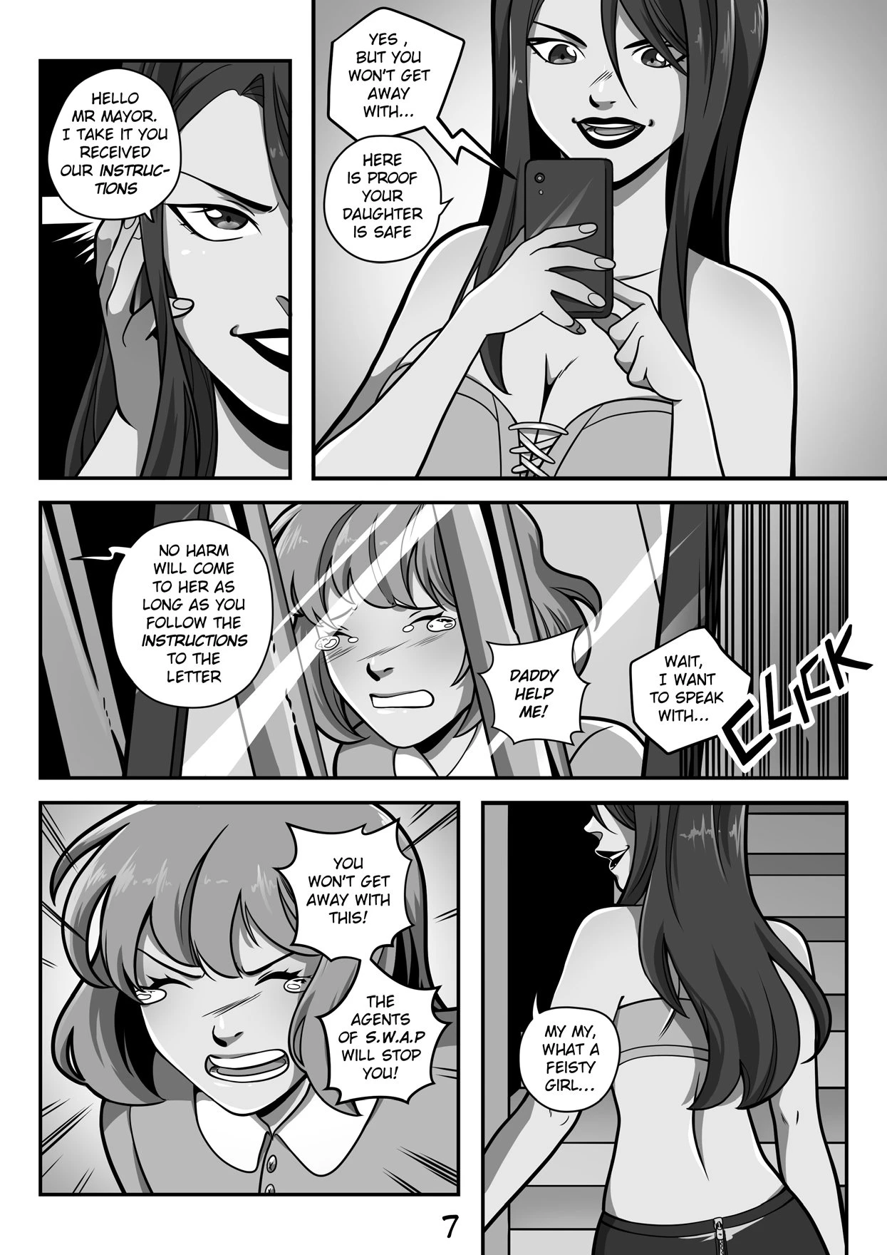 Agents in Deep Cover porn comic picture 23