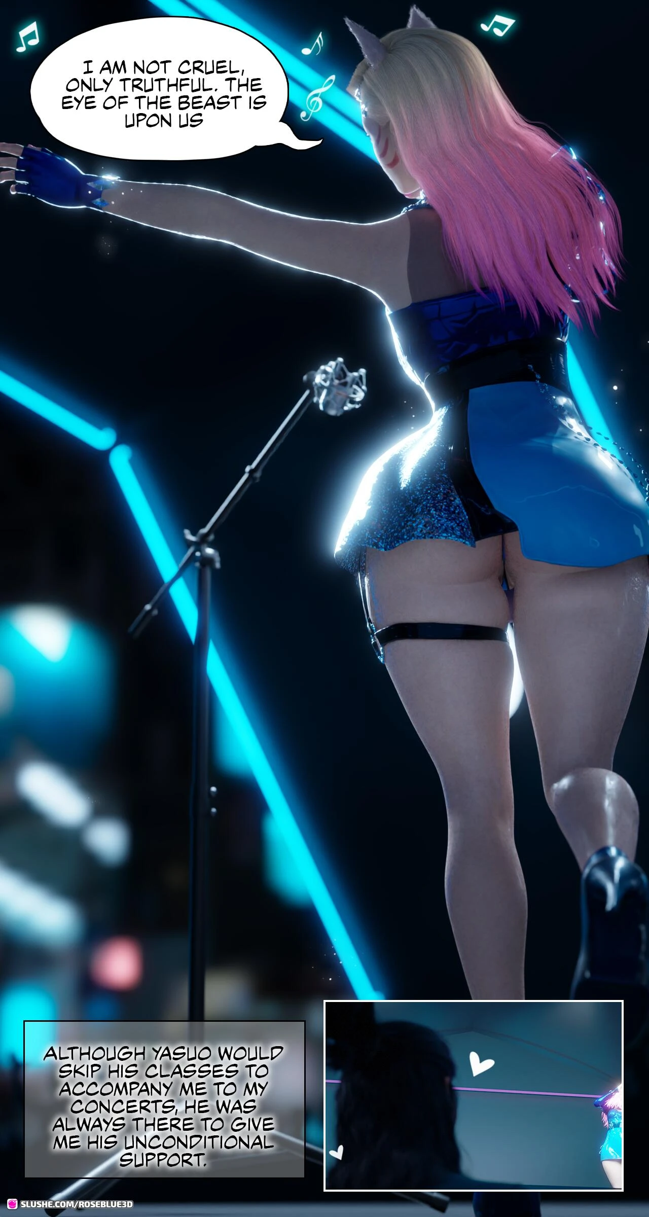 Ahri Power of love porn comic picture 10