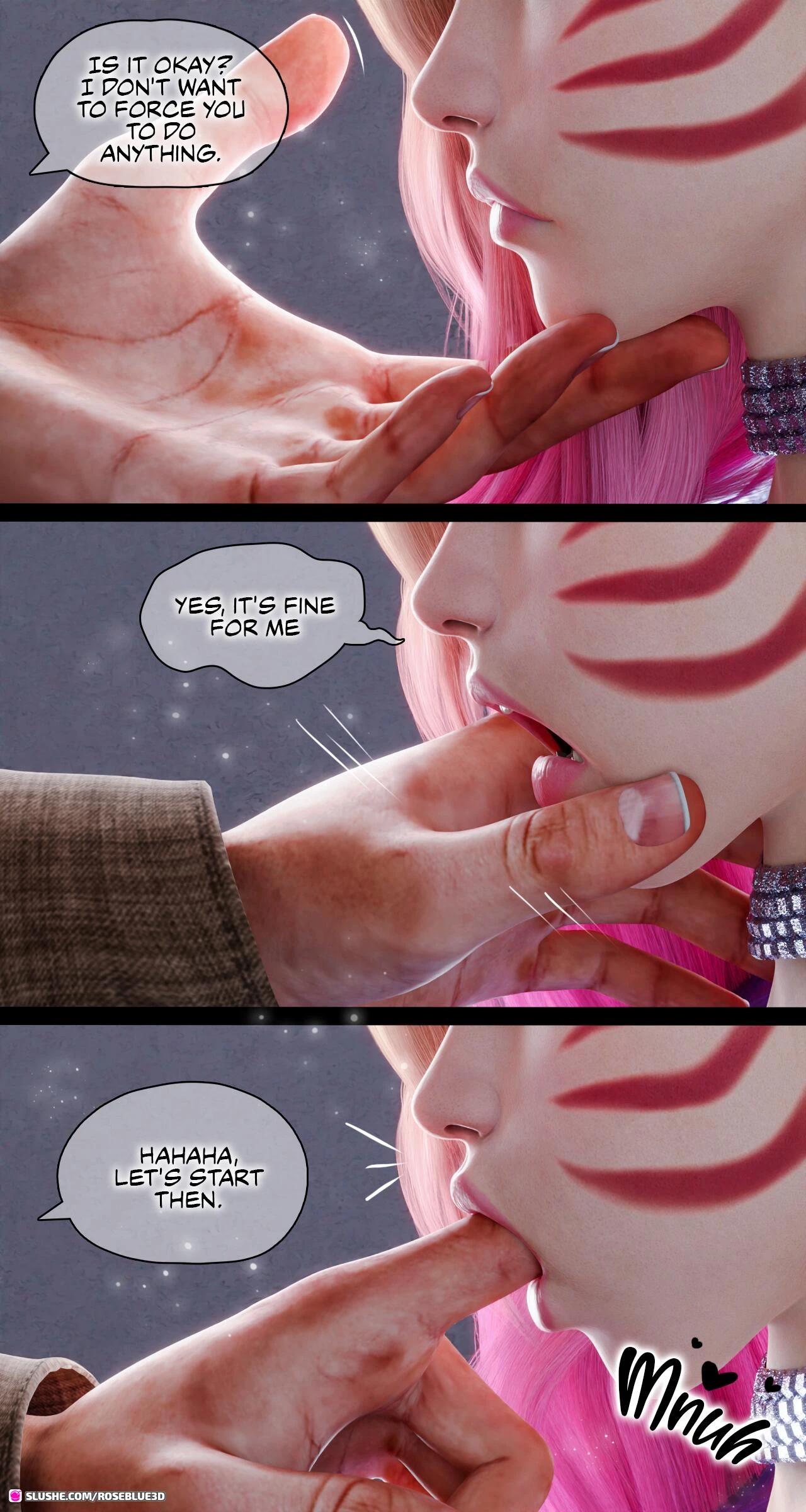 Ahri Power of love porn comic picture 22