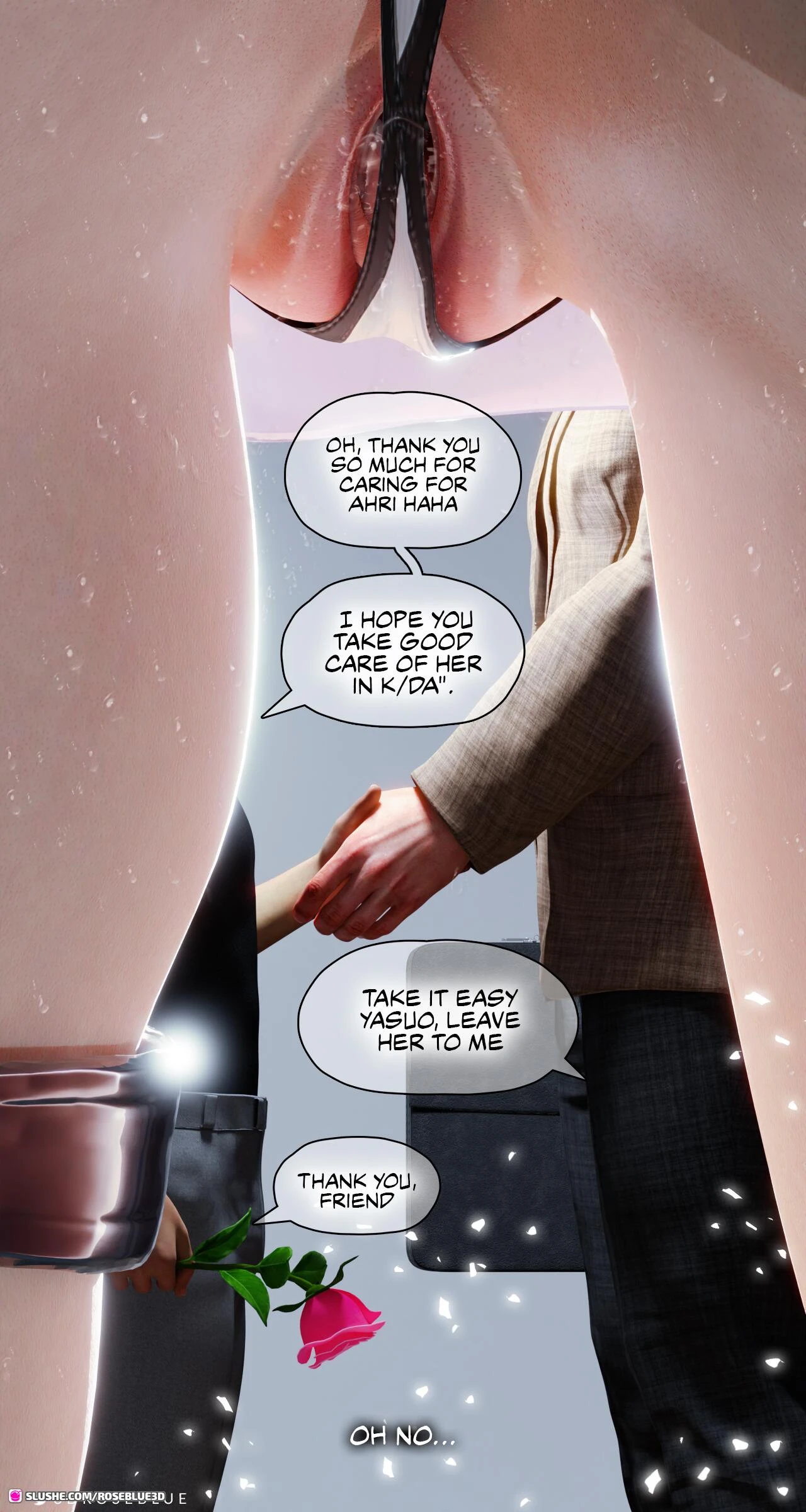 Ahri Power of love porn comic picture 4