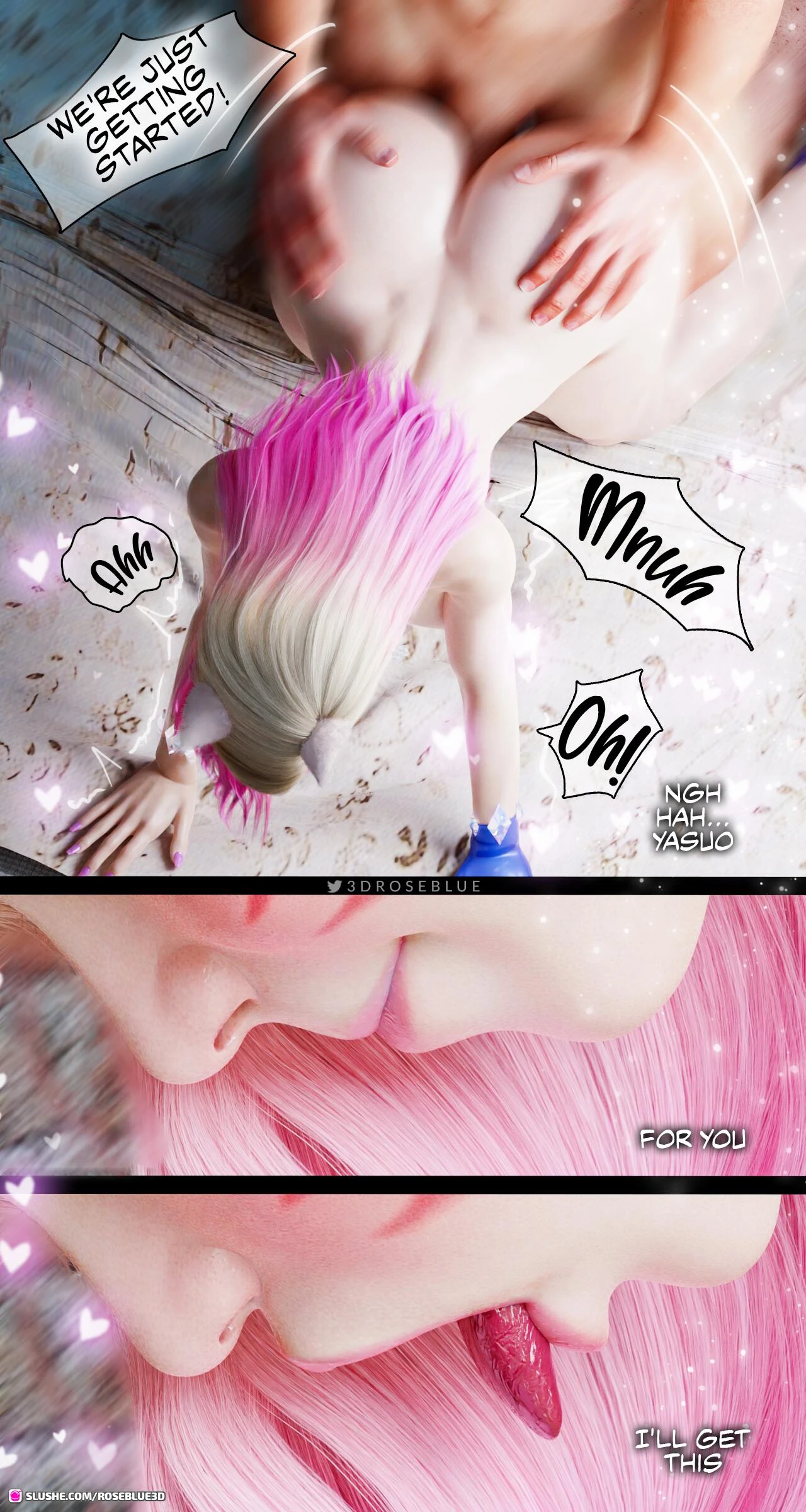 Ahri Power of love porn comic picture 51