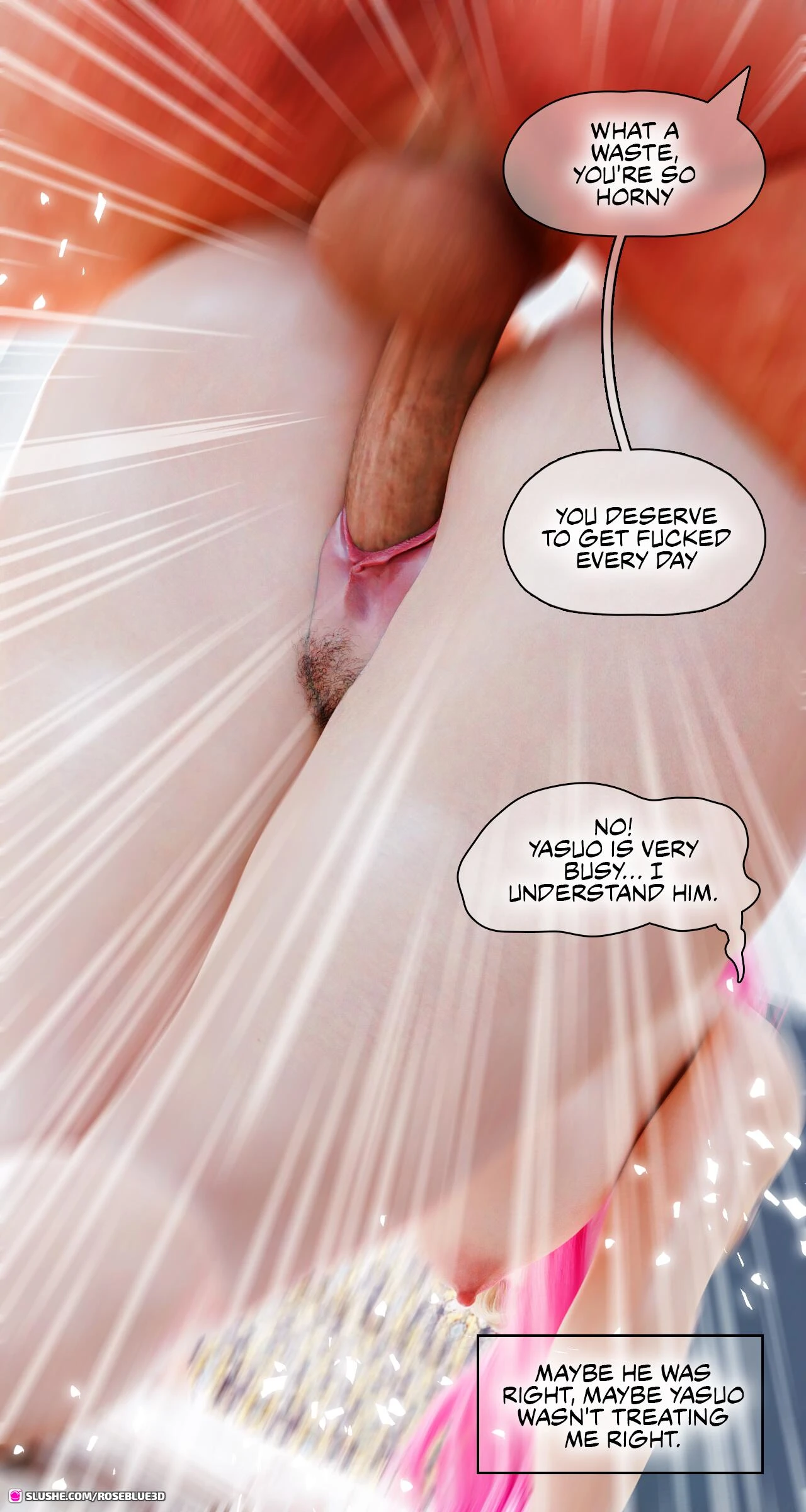 Ahri Power of love porn comic picture 54