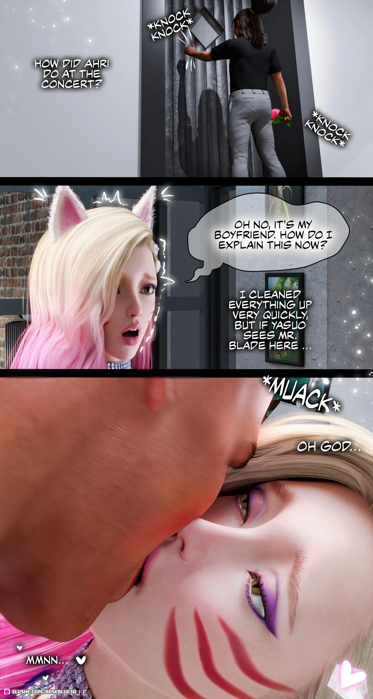 Ahri Power of love porn comic picture 64