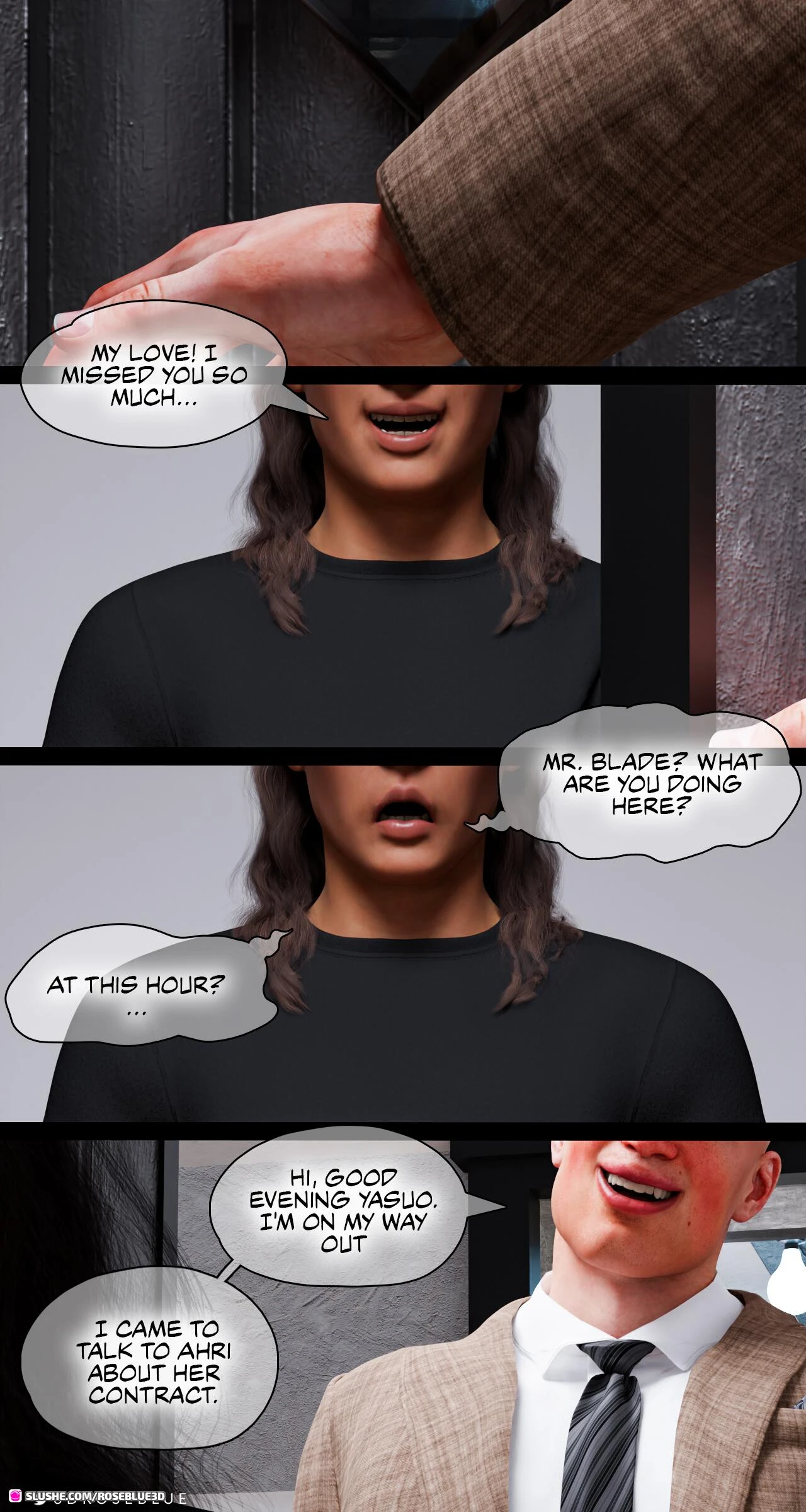 Ahri Power of love porn comic picture 66