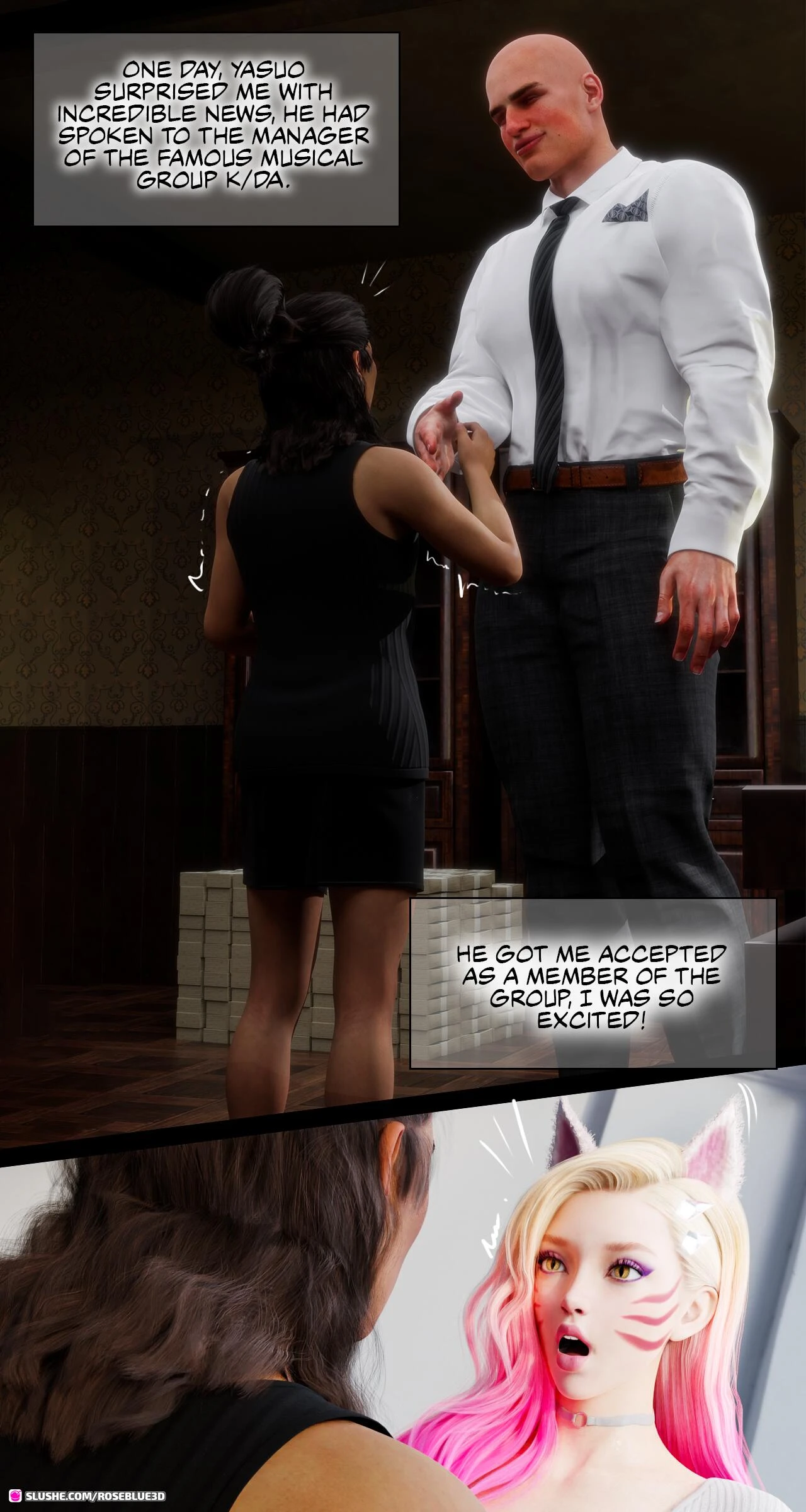 Ahri Power of love porn comic picture 8