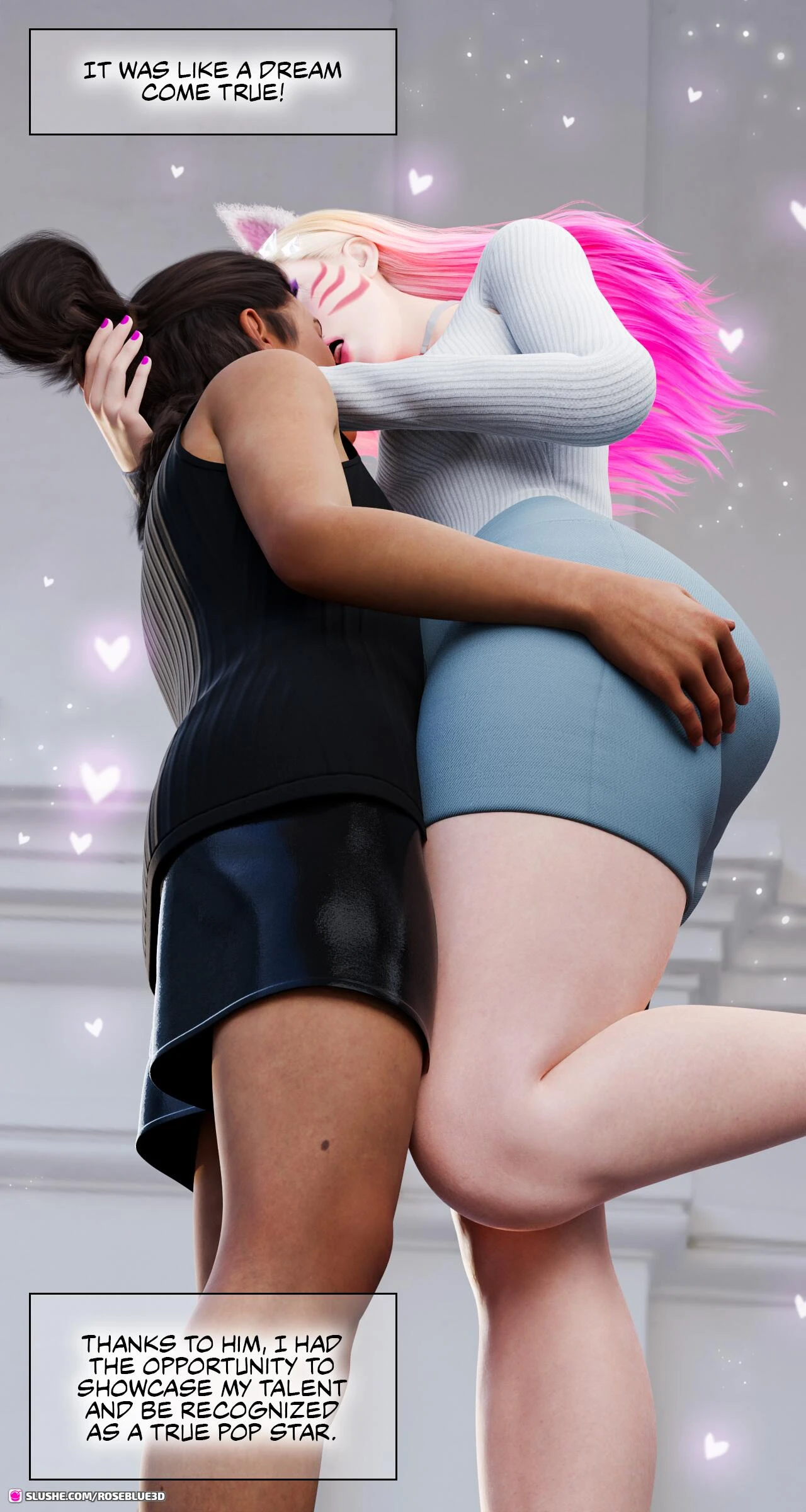 Ahri Power of love porn comic picture 9