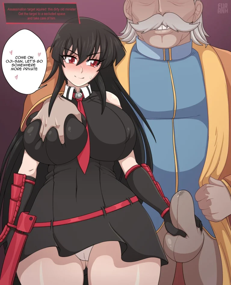 Akame porn comic picture 1