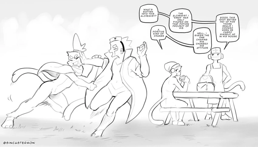 Alchemist and Druids Adventures porn comic picture 2