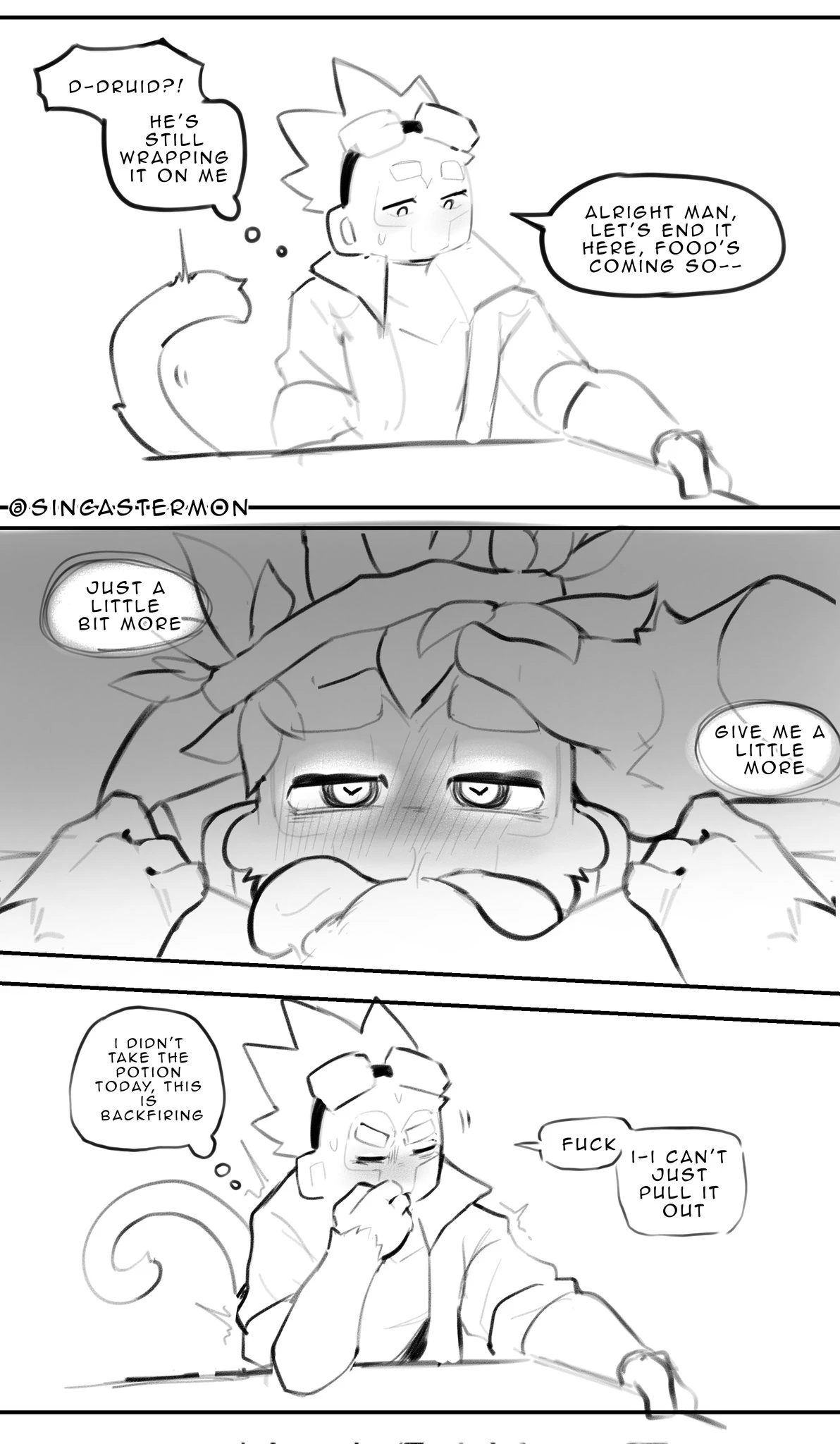 Alchemist and Druids Adventures porn comic picture 38