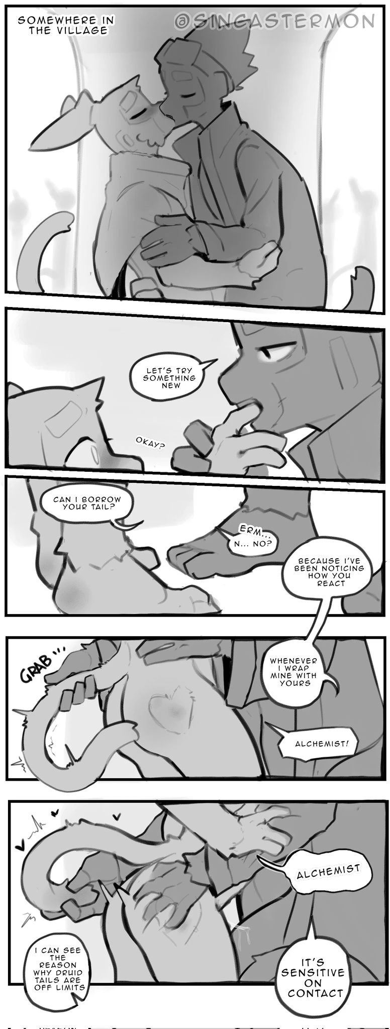 Alchemist and Druids Adventures porn comic picture 73