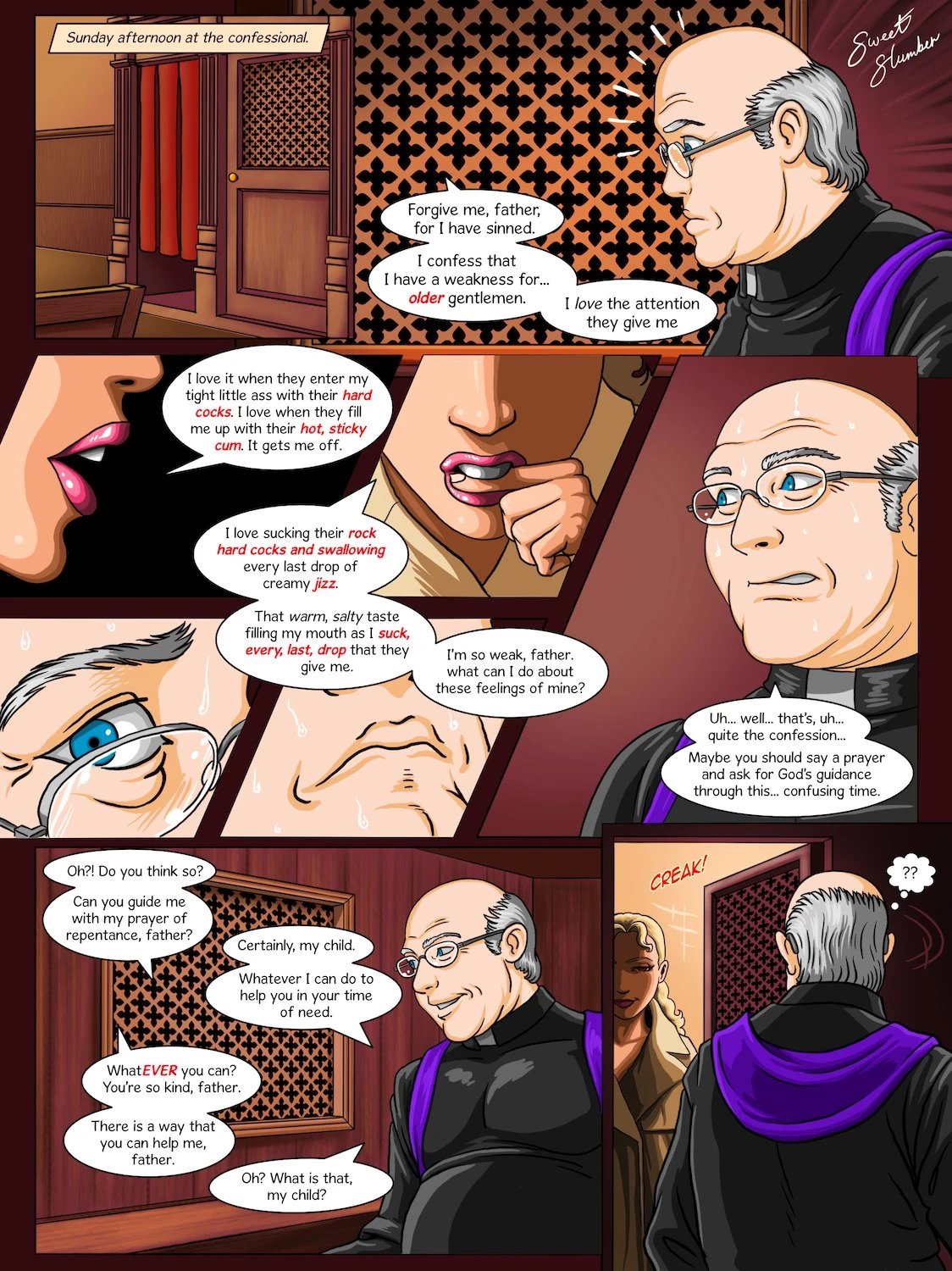 Alexis - My Confession porn comic picture 1