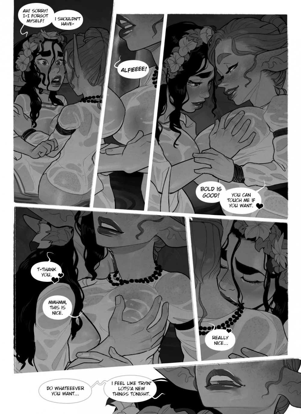 Alfie 1 to 10 lesbian porn comic picture 3