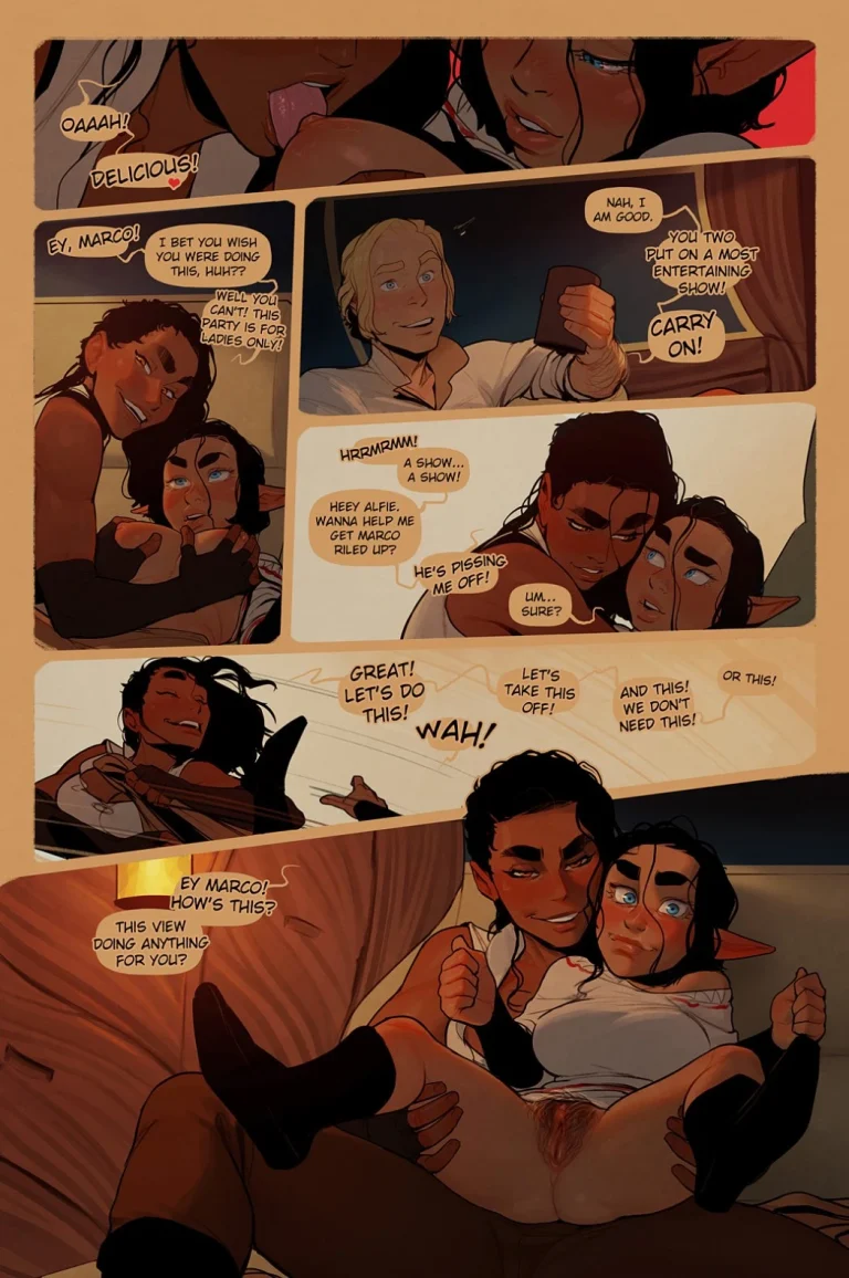 Alfie 1 to 10 lesbian porn comic picture 38