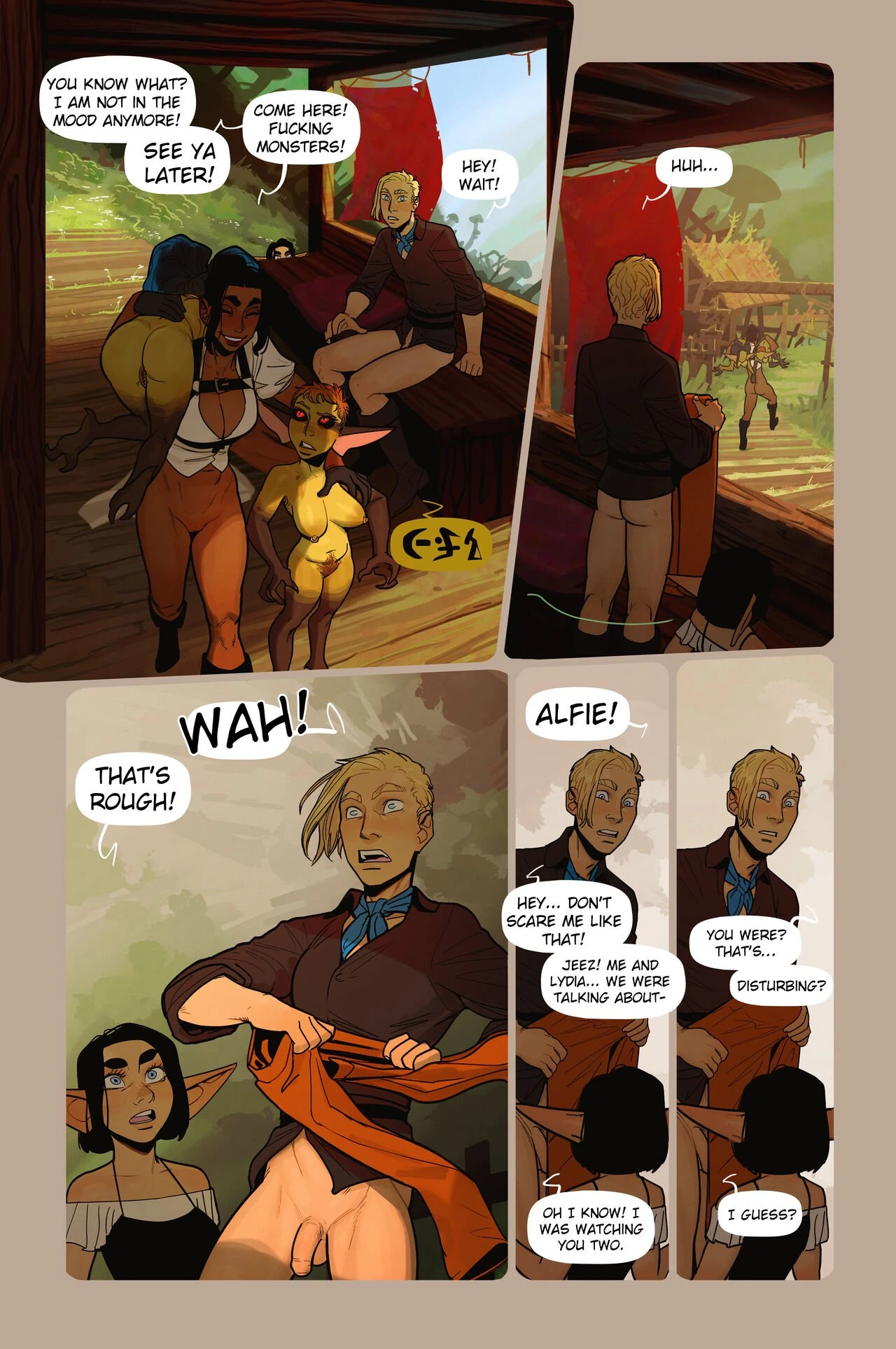 Alfie 16 porn comic picture 29