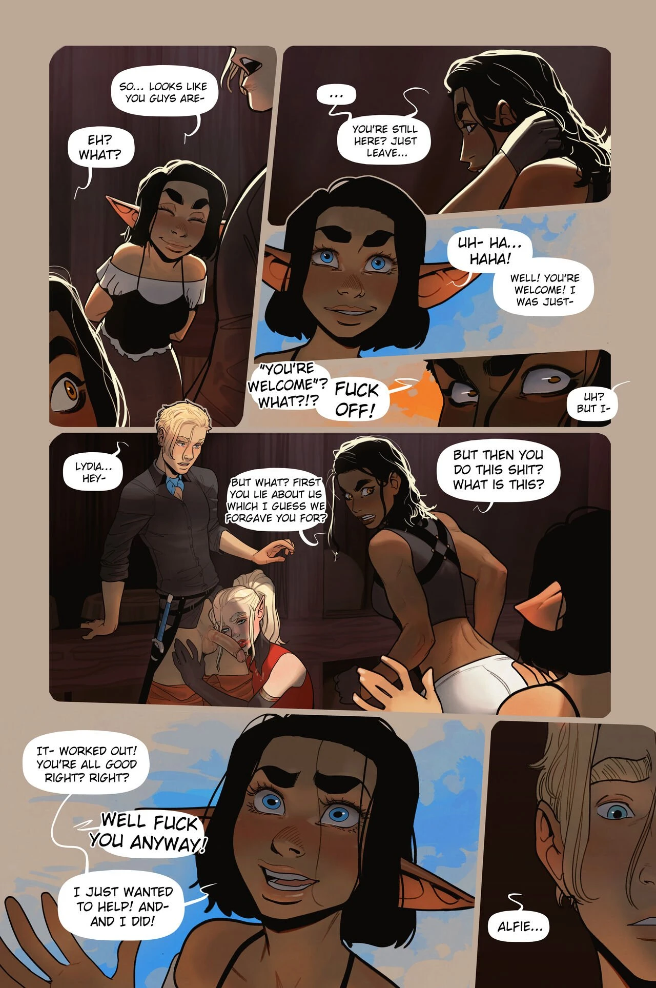 Alfie 16 porn comic picture 66