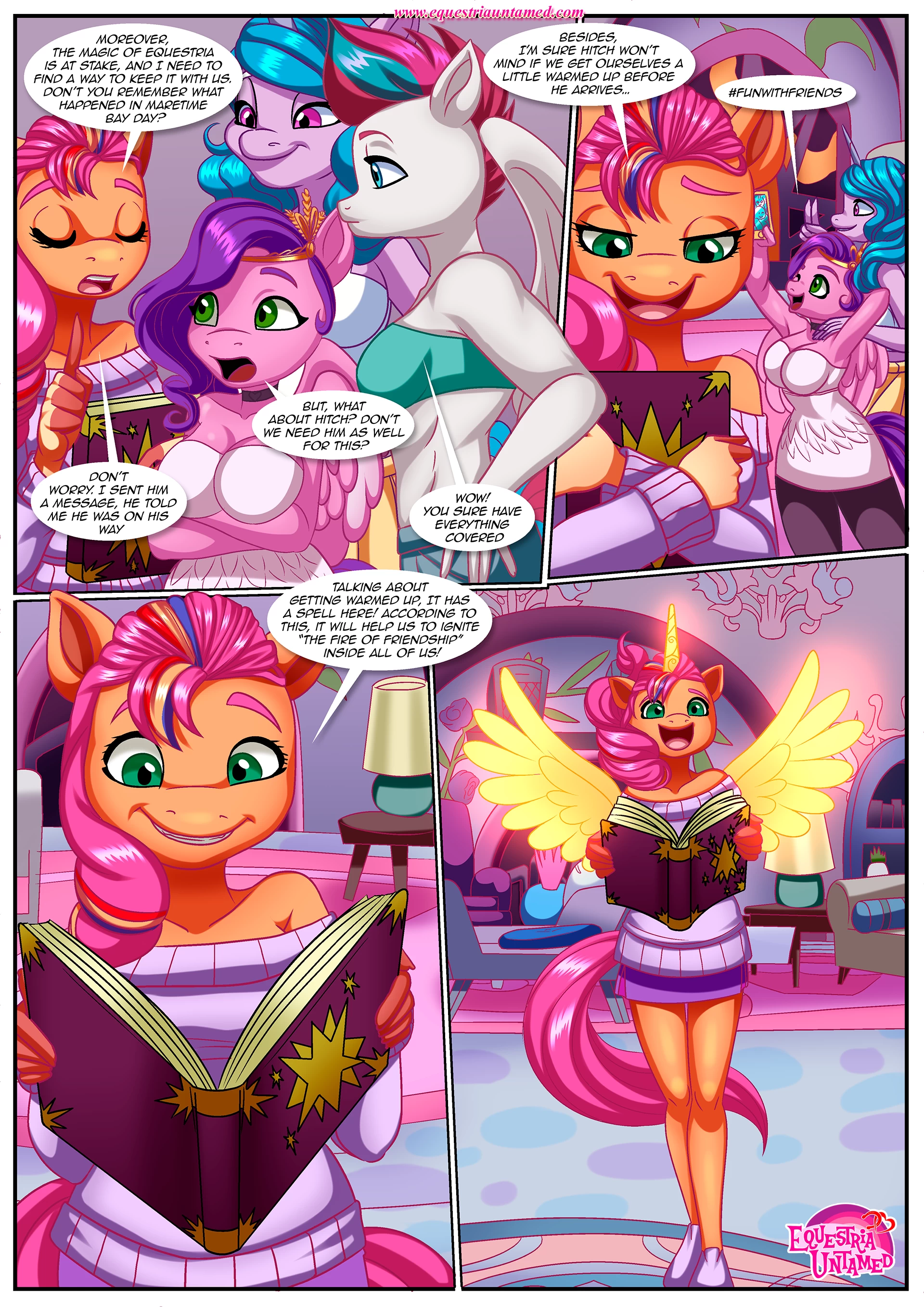 Alicorn secrets porn comic picture 6