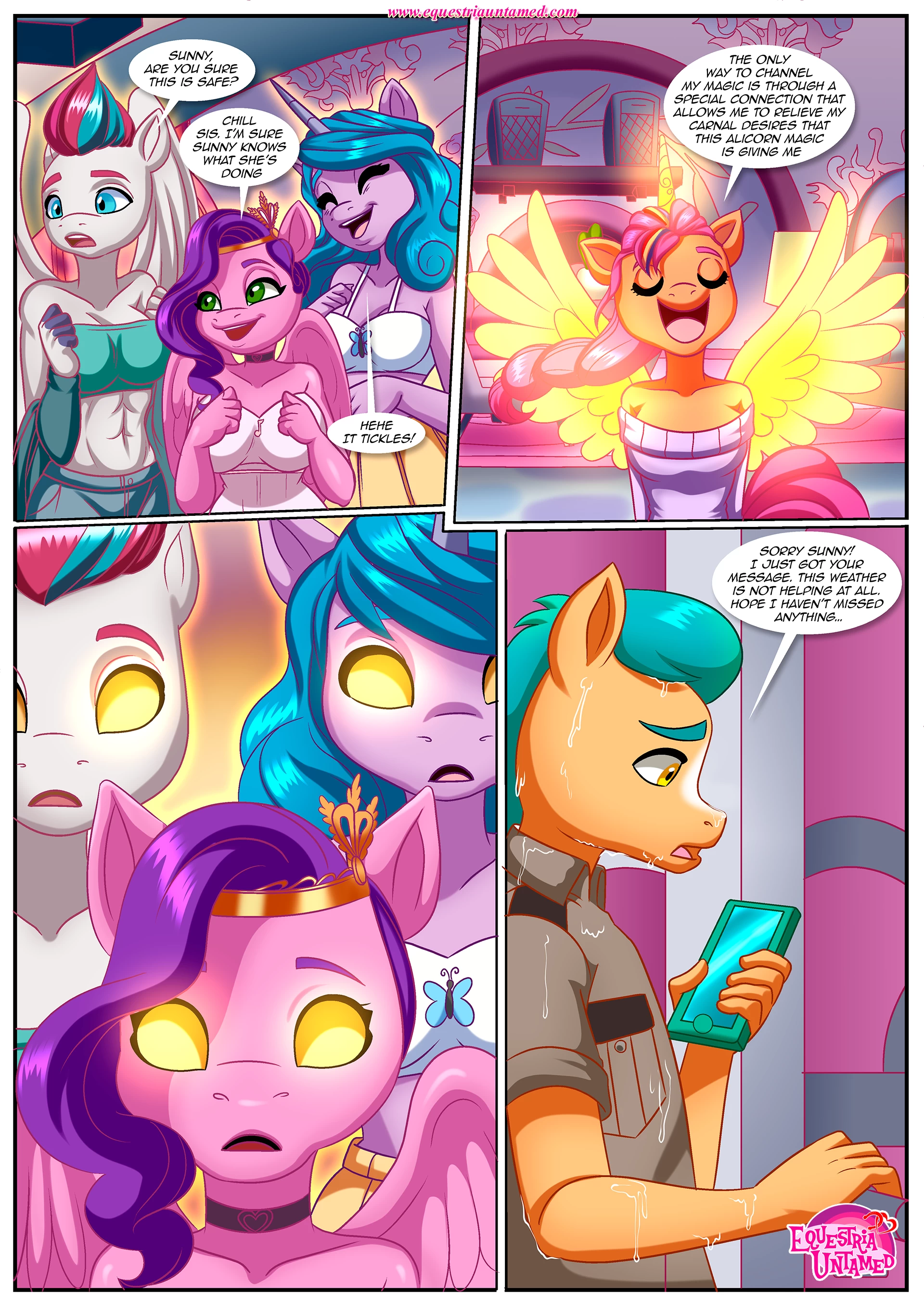 Alicorn secrets porn comic picture 7