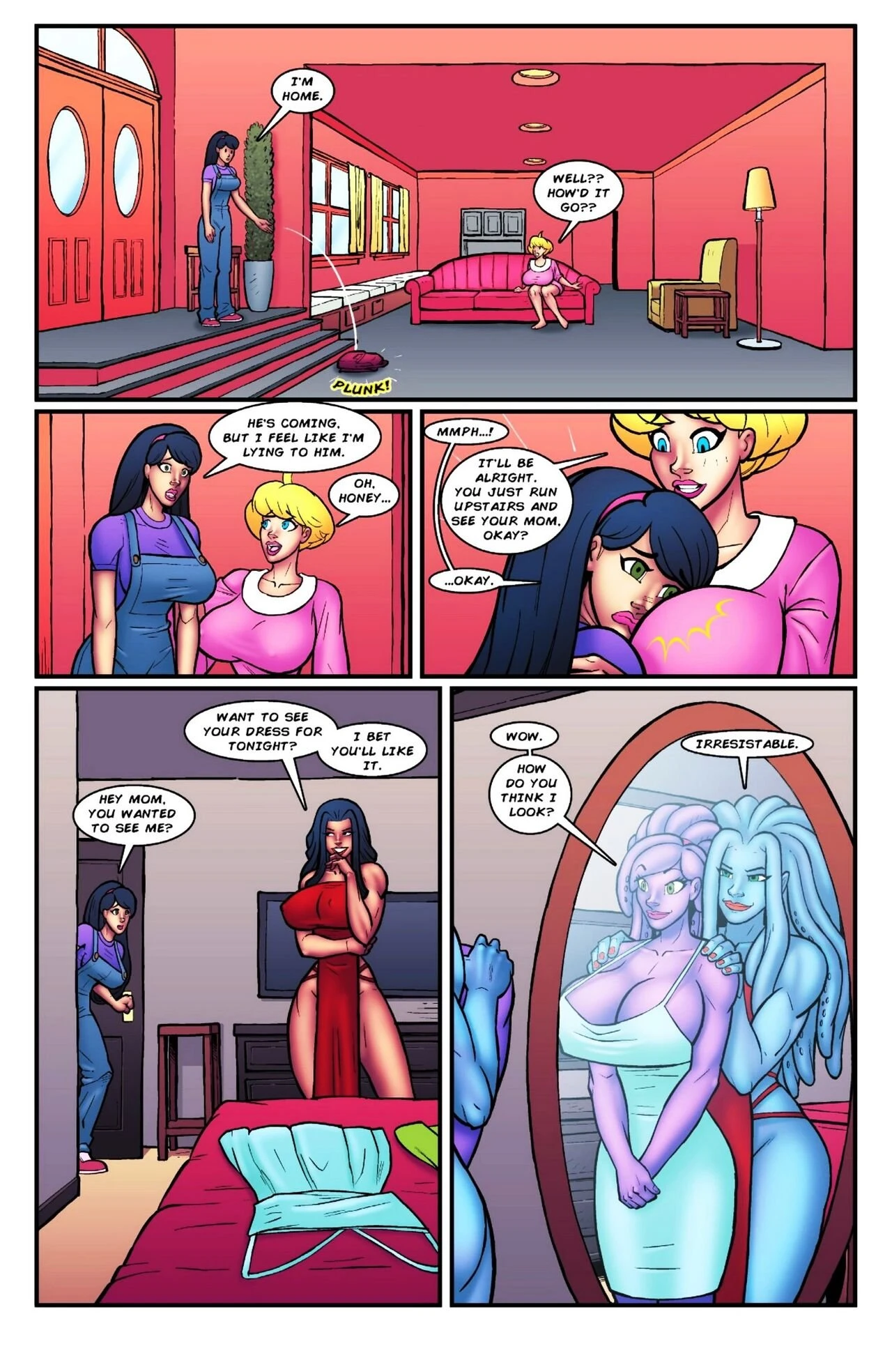 Alien crush porn comic picture 4