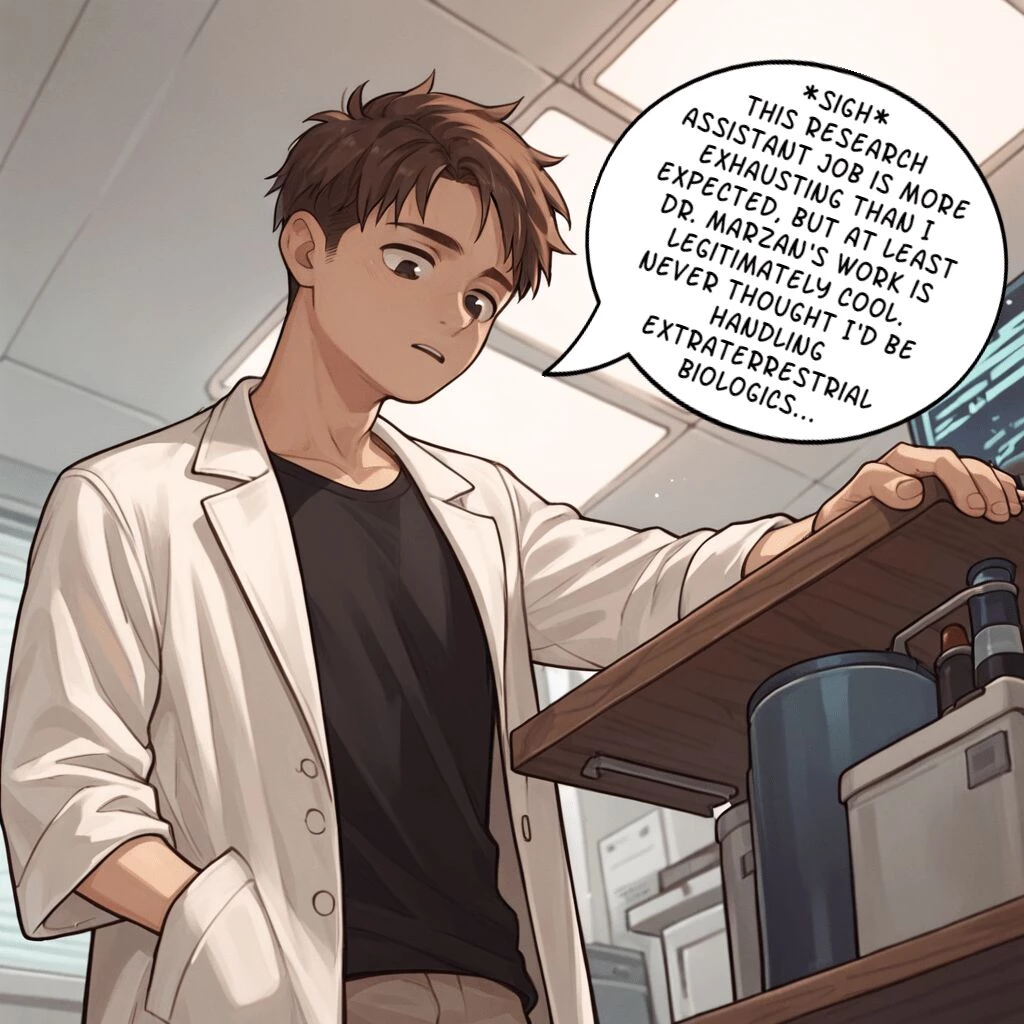 Alien DNA porn comic picture 2