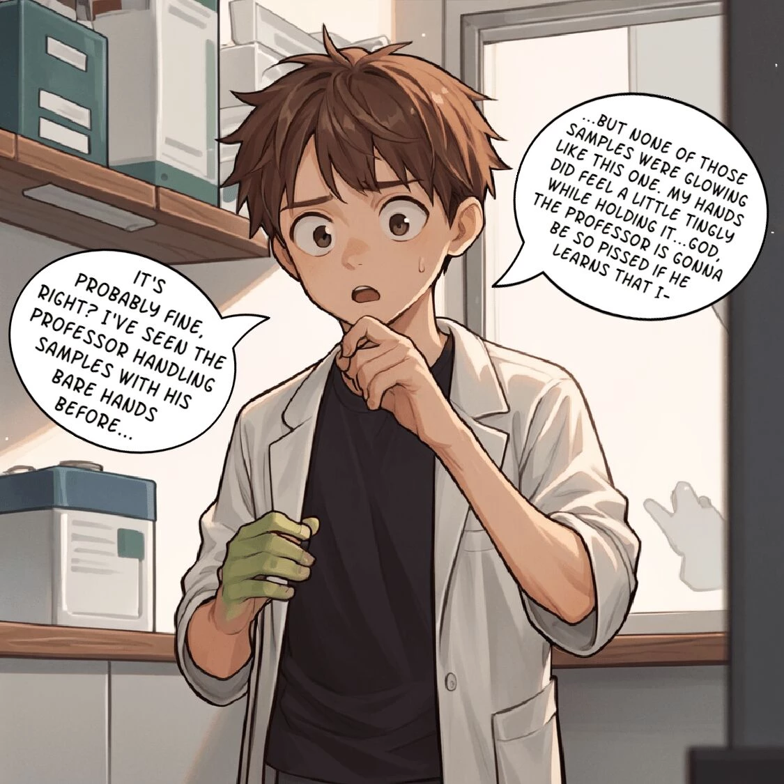 Alien DNA porn comic picture 7