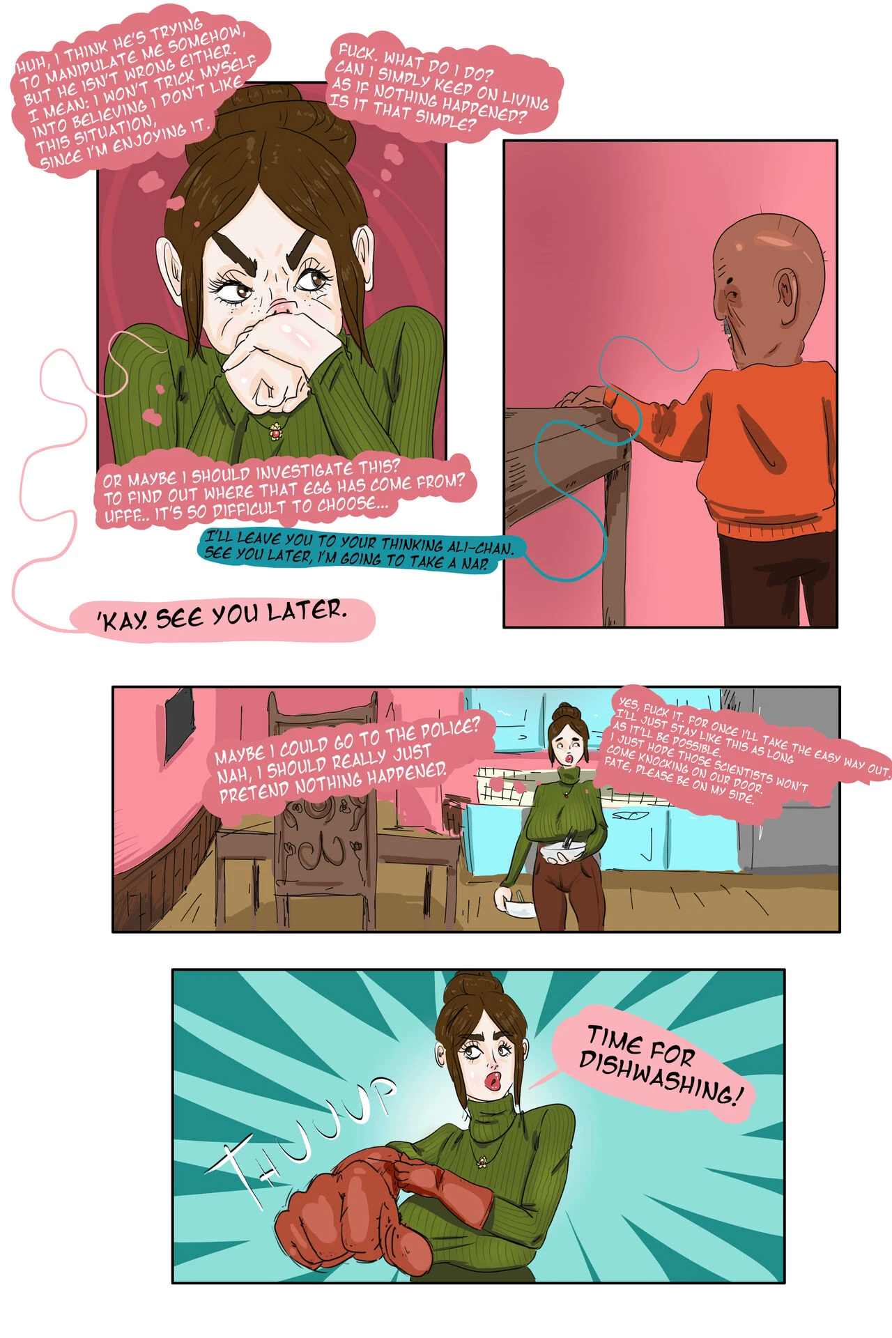 Alien Egg porn comic picture 23