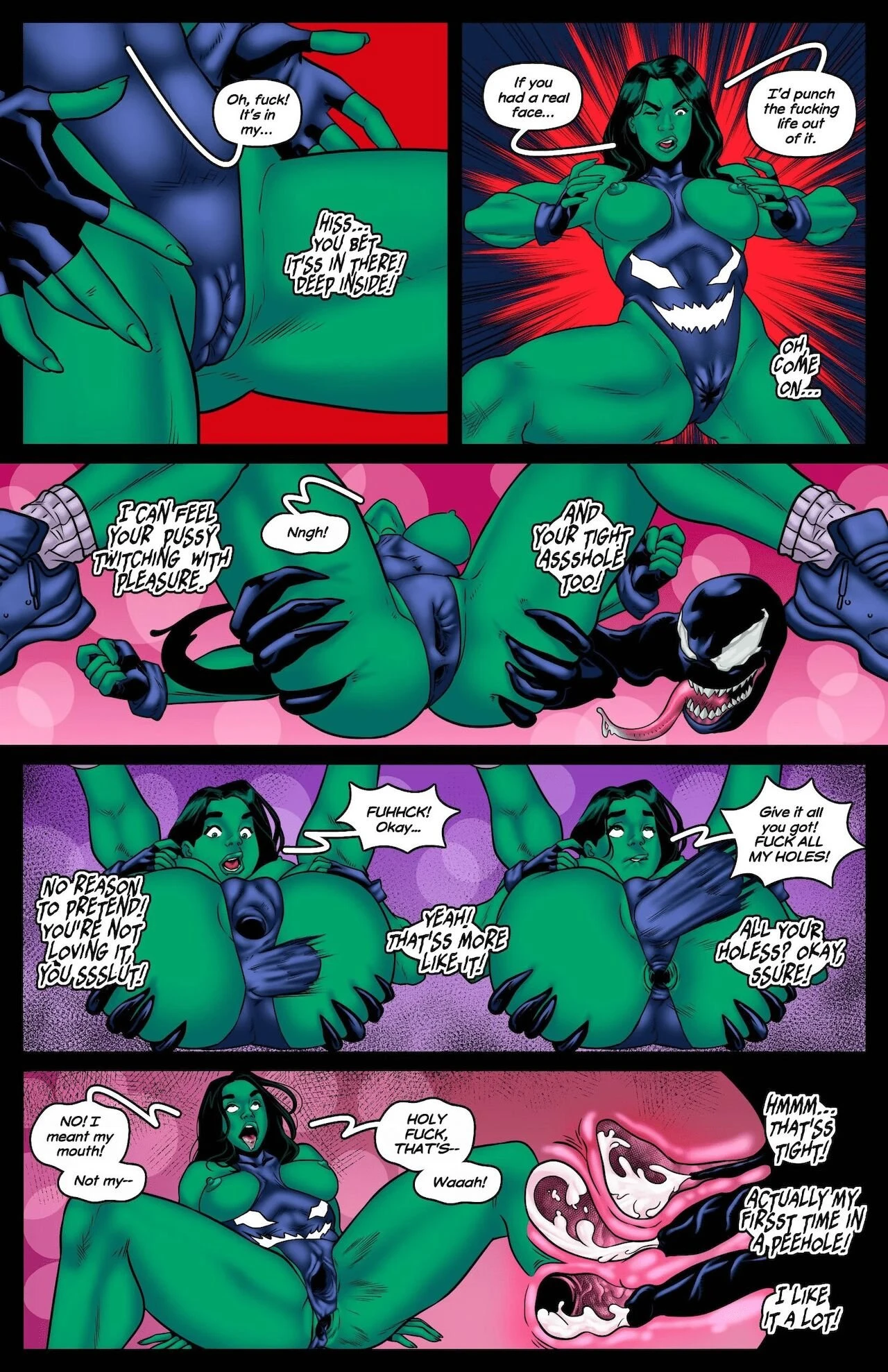 Alien Lovers #2 - Xenorgasm Vessels porn comic picture 7