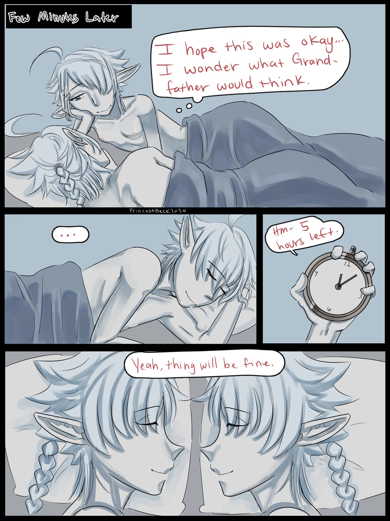 Alisaie x Alphinaud porn comic picture 6