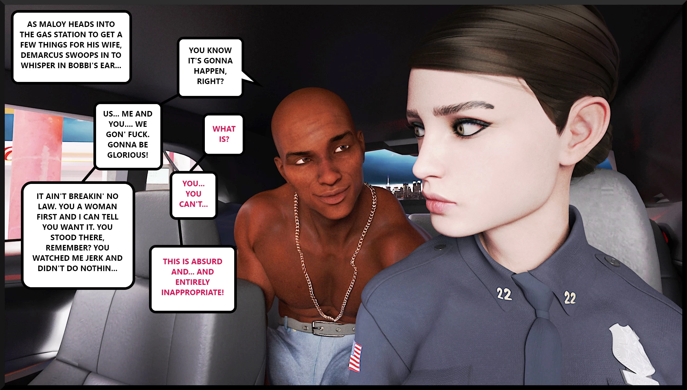 Alison Hale - Bobbi On The Beat porn comic picture 31