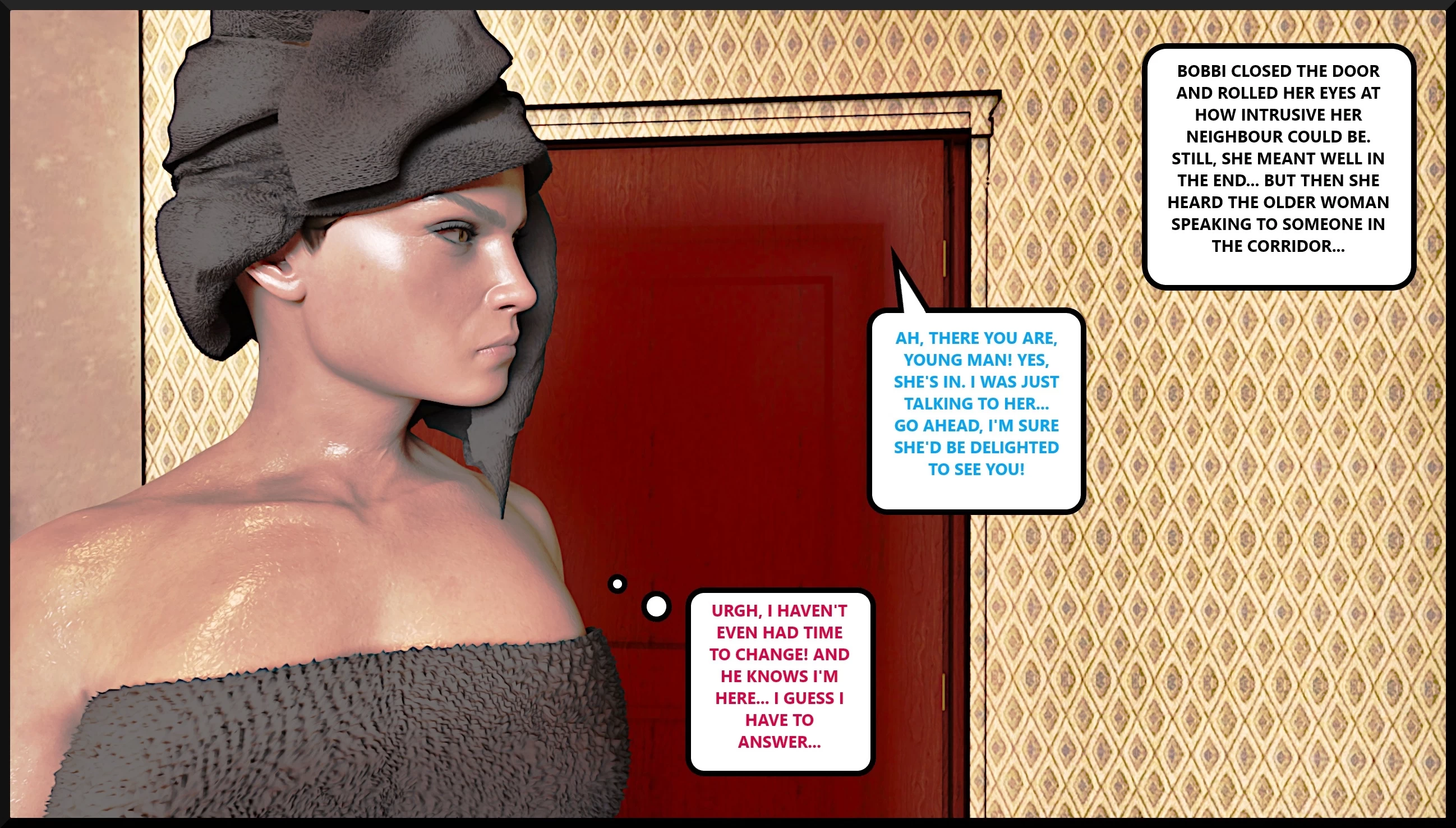 Alison Hale - Bobbi On The Beat porn comic picture 37