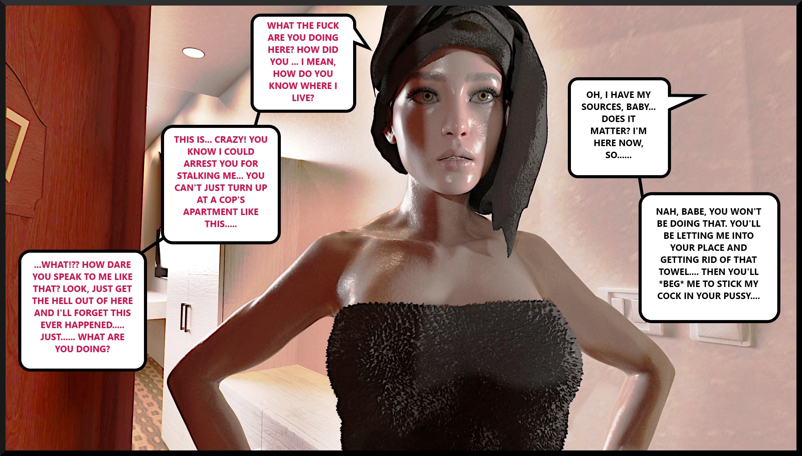 Alison Hale - Bobbi On The Beat porn comic picture 39