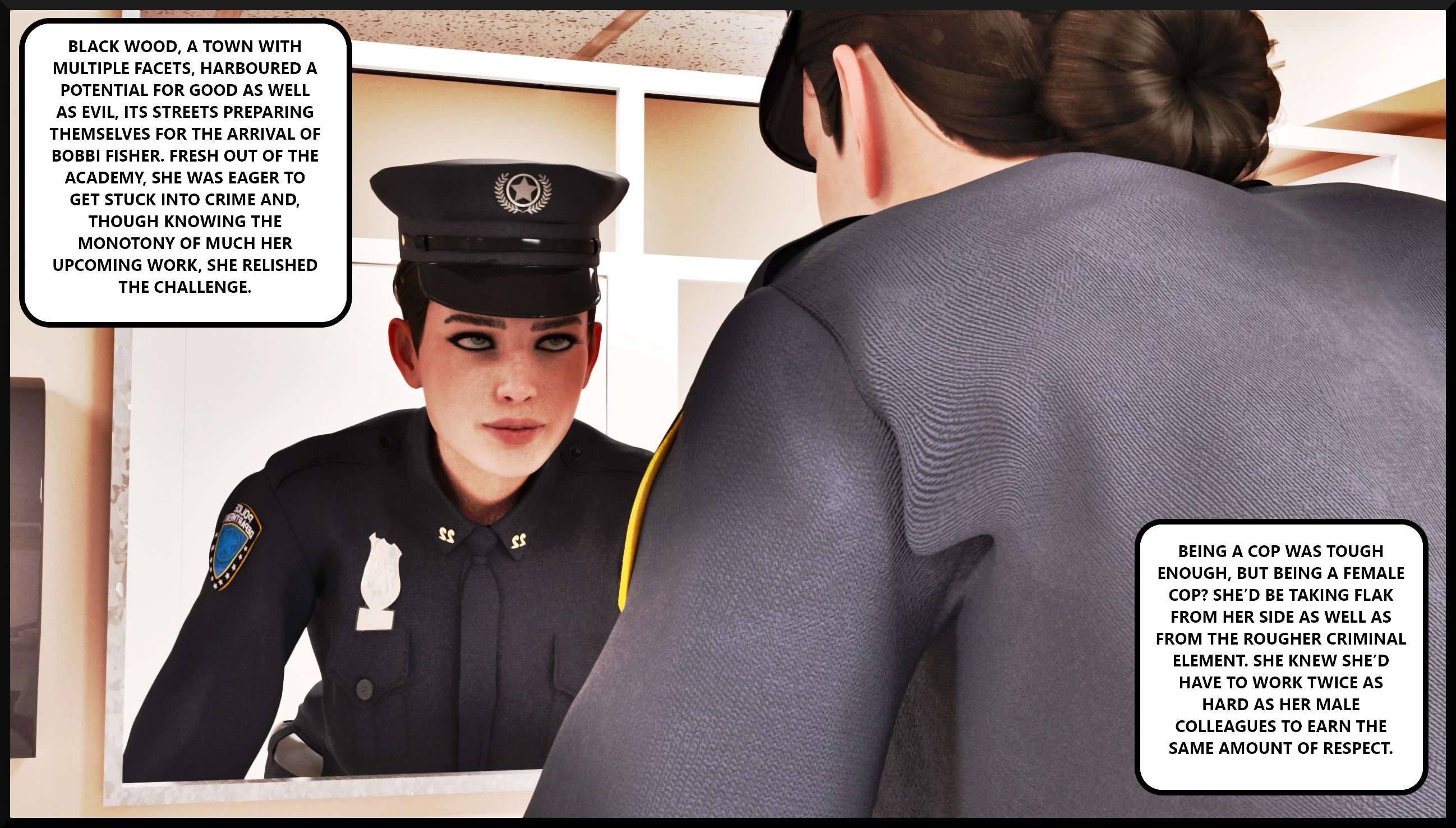 Alison Hale - Bobbi On The Beat porn comic picture 4