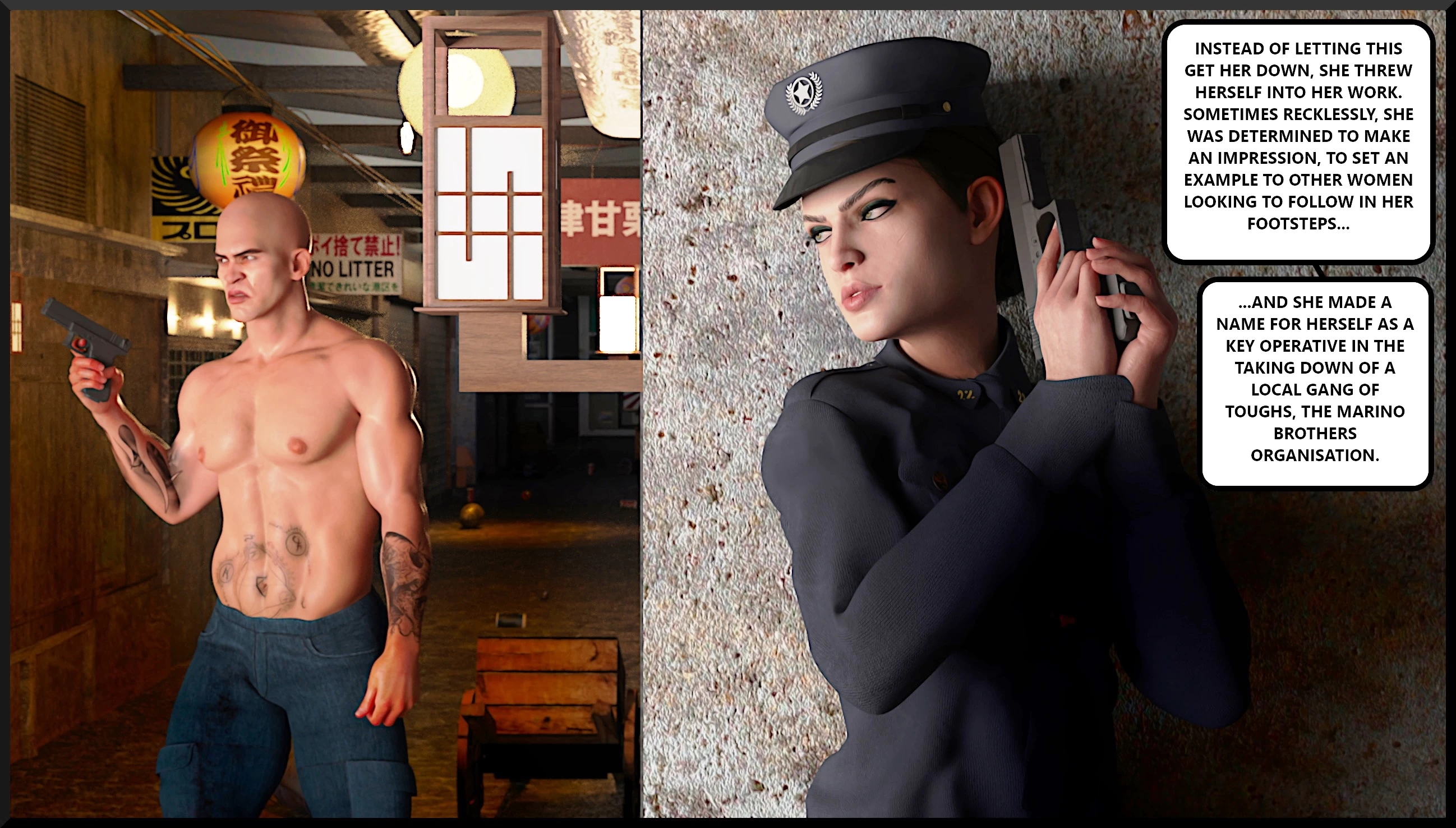 Alison Hale - Bobbi On The Beat porn comic picture 5