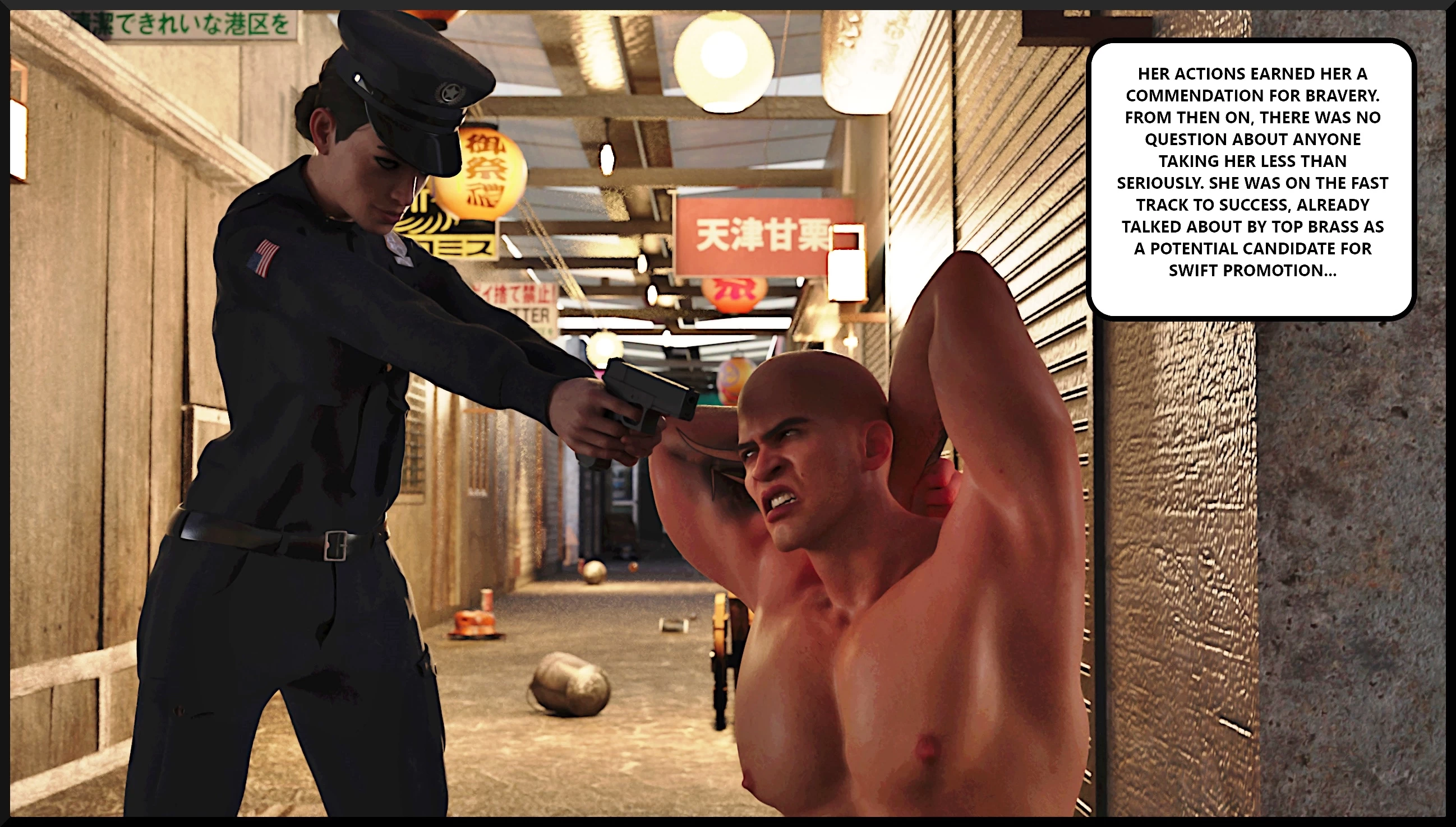 Alison Hale - Bobbi On The Beat porn comic picture 6