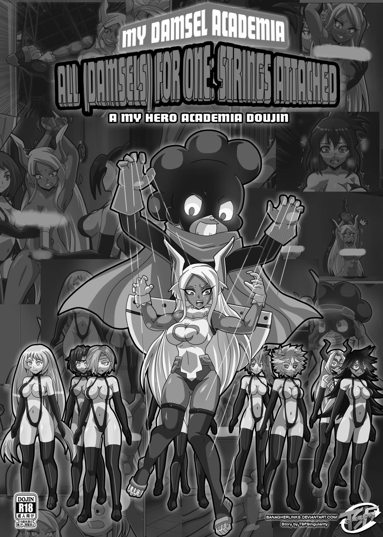 All (Damsels) for one: Strings Attached porn comic picture 3