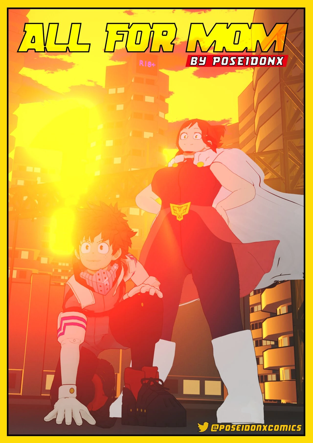 All for Mom porn comic picture 1