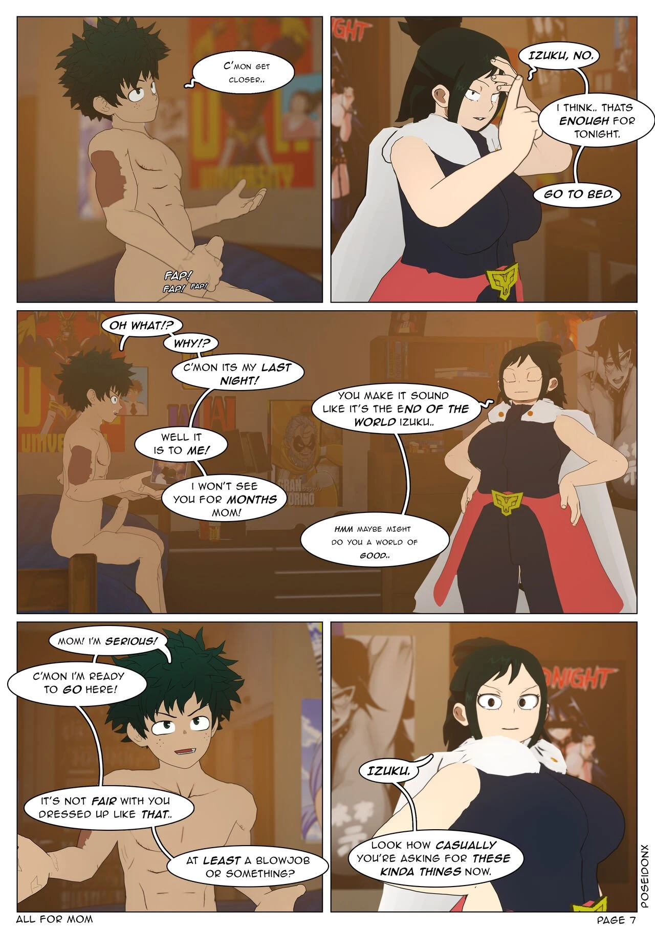 All for Mom porn comic picture 8