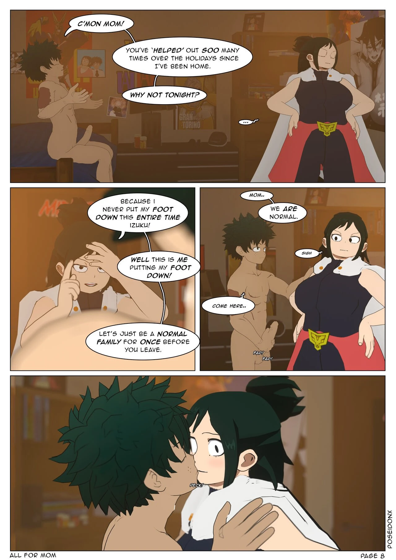 All for Mom porn comic picture 9