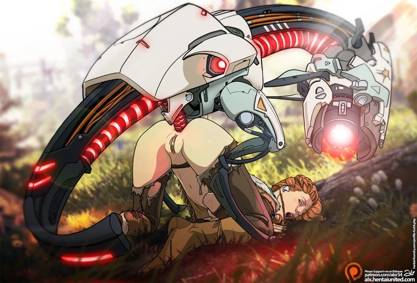 Aloy porn comic picture 13