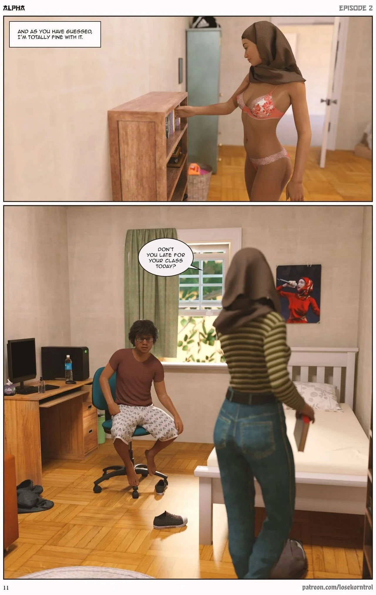 Alpha 2 porn comic picture 12