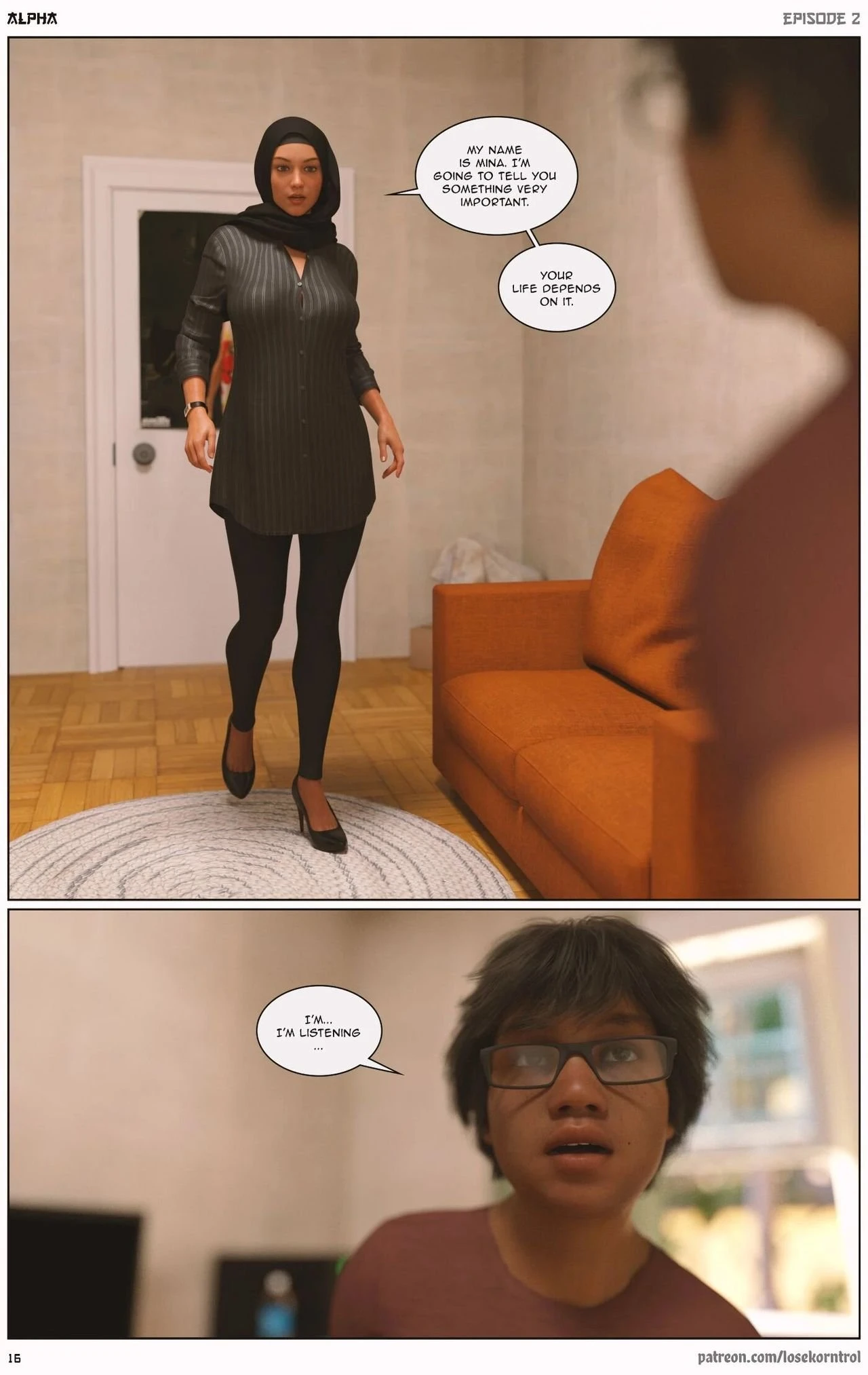 Alpha 2 porn comic picture 17