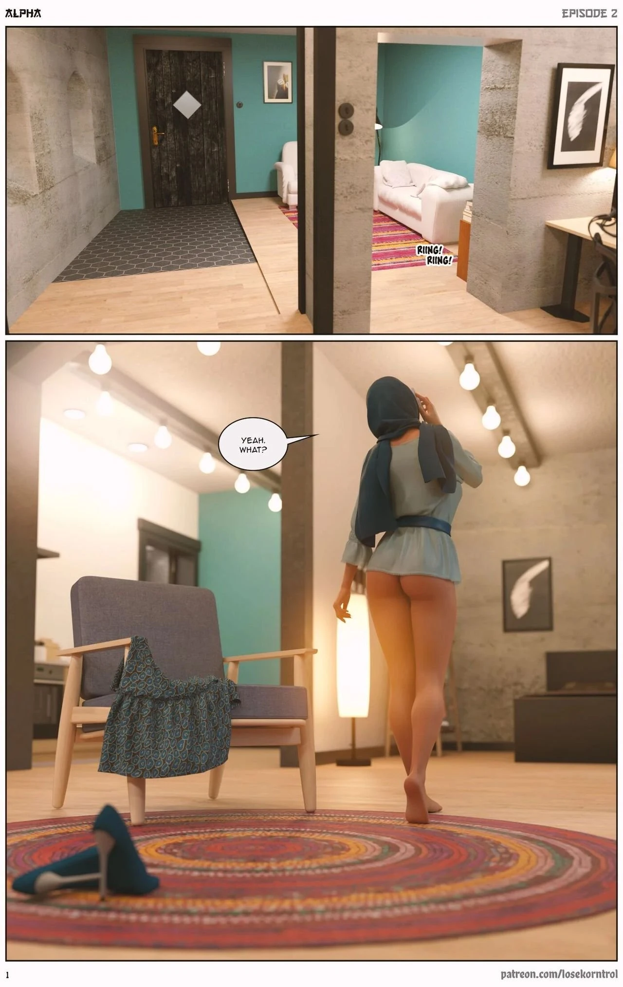 Alpha 2 porn comic picture 2