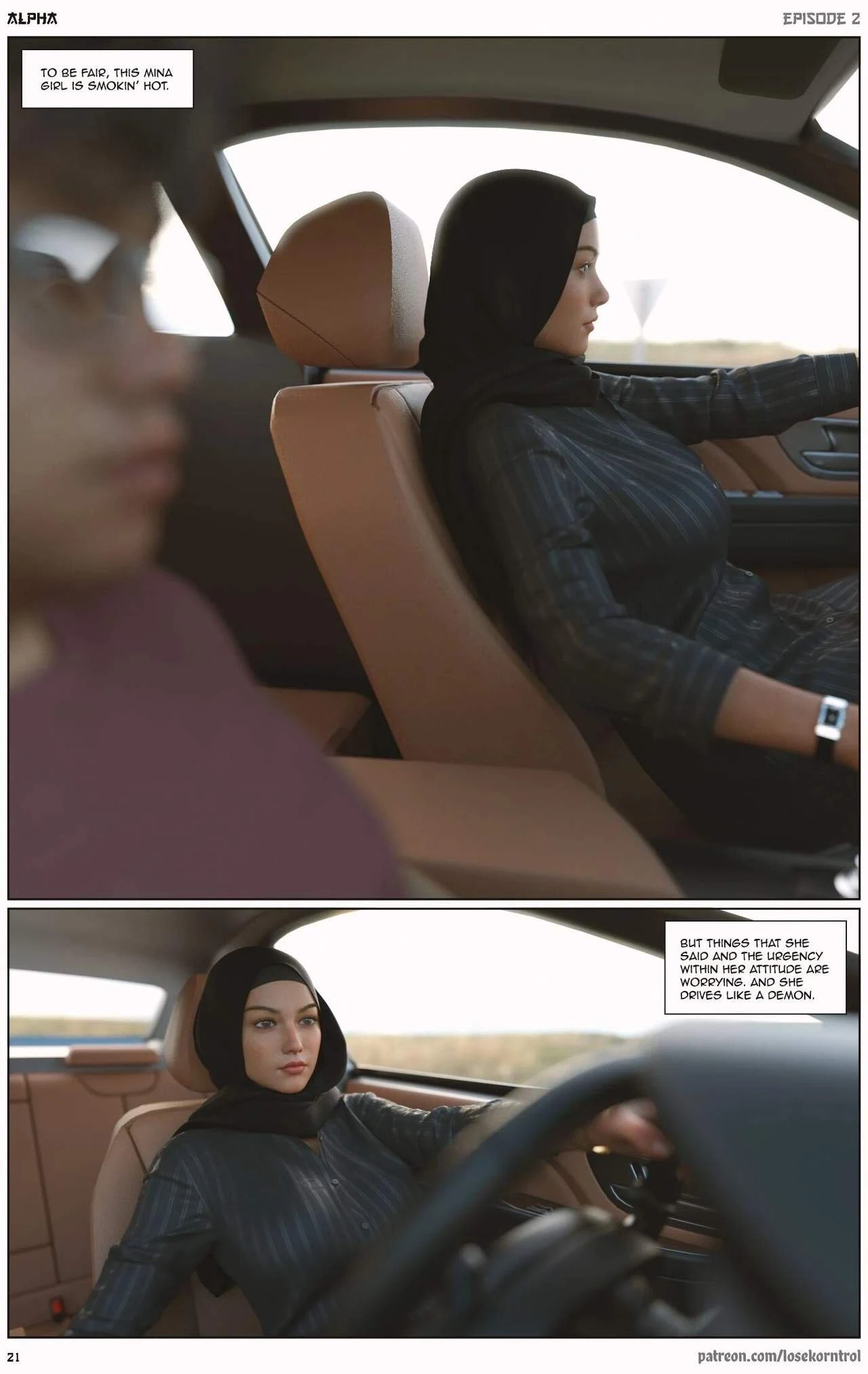 Alpha 2 porn comic picture 22