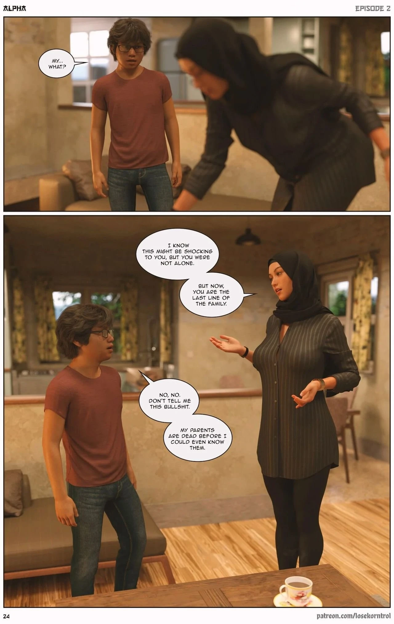 Alpha 2 porn comic picture 25