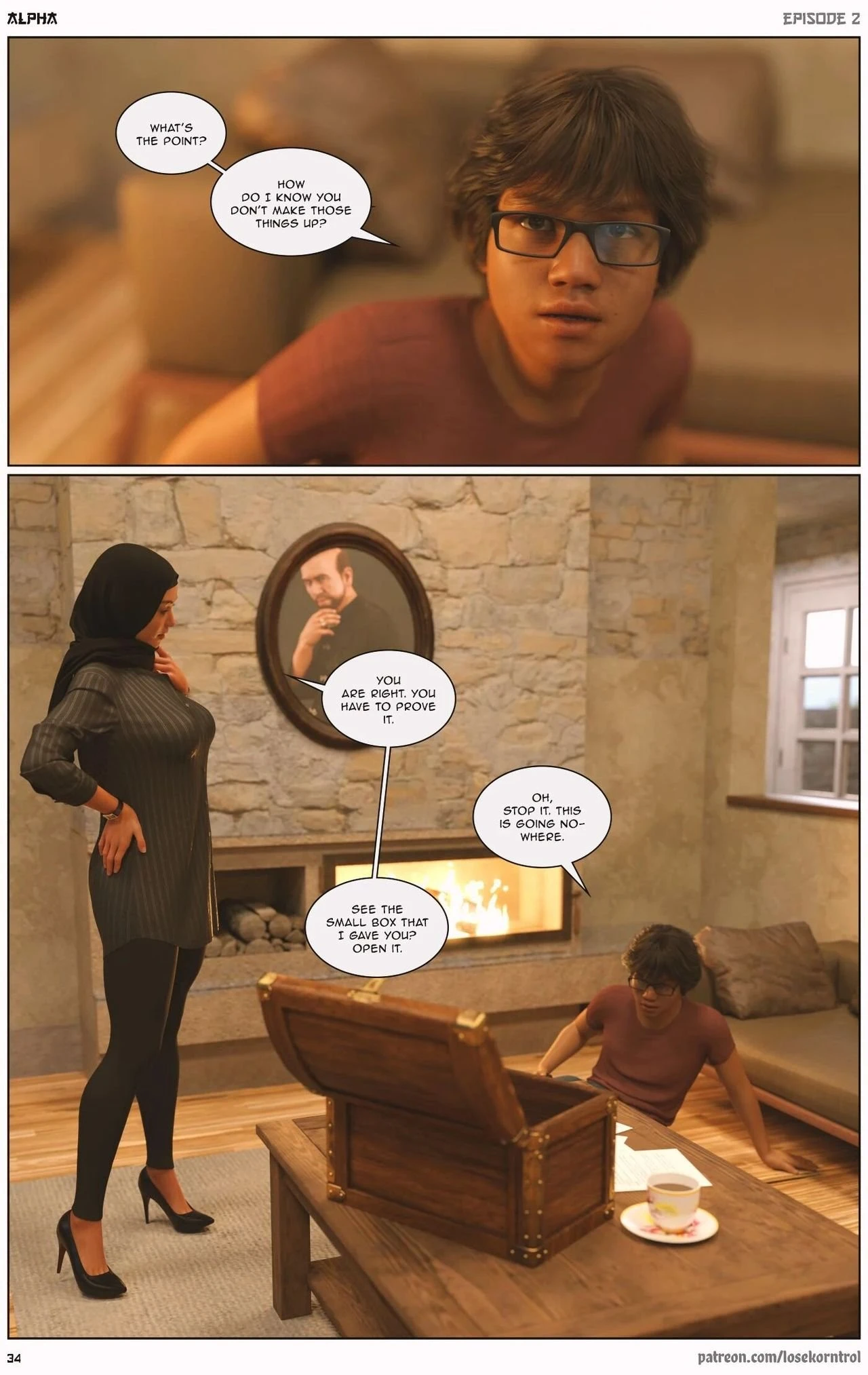 Alpha 2 porn comic picture 35