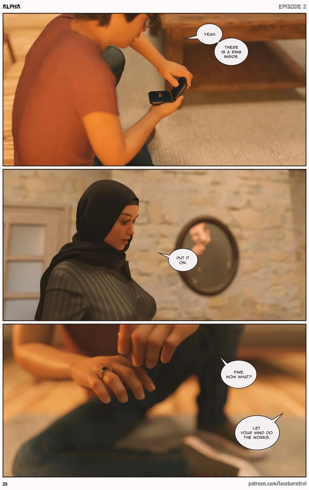 Alpha 2 porn comic picture 36