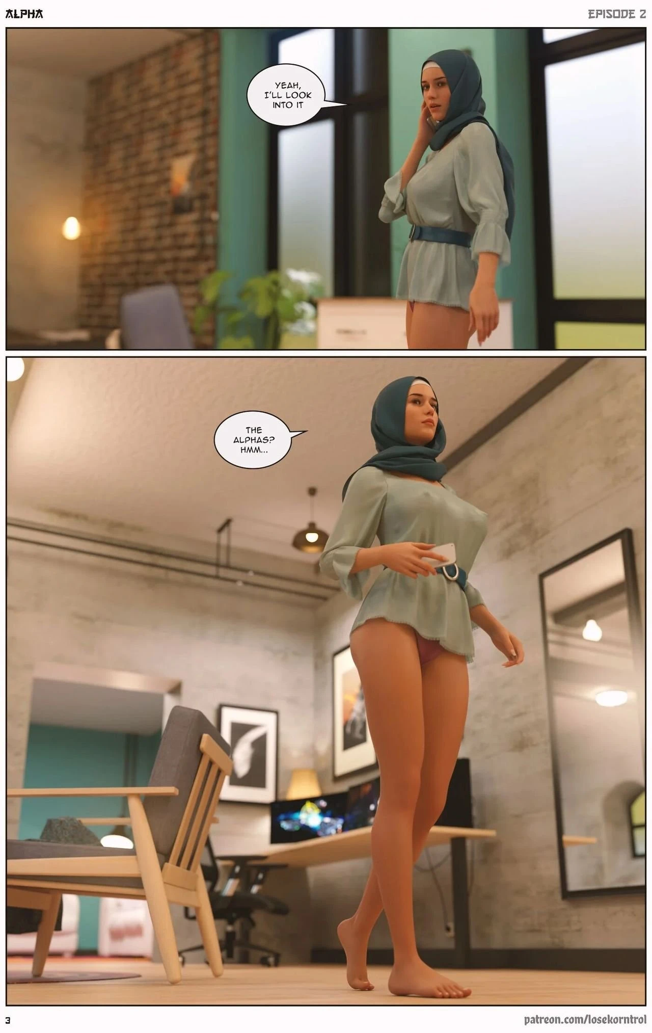 Alpha 2 porn comic picture 4