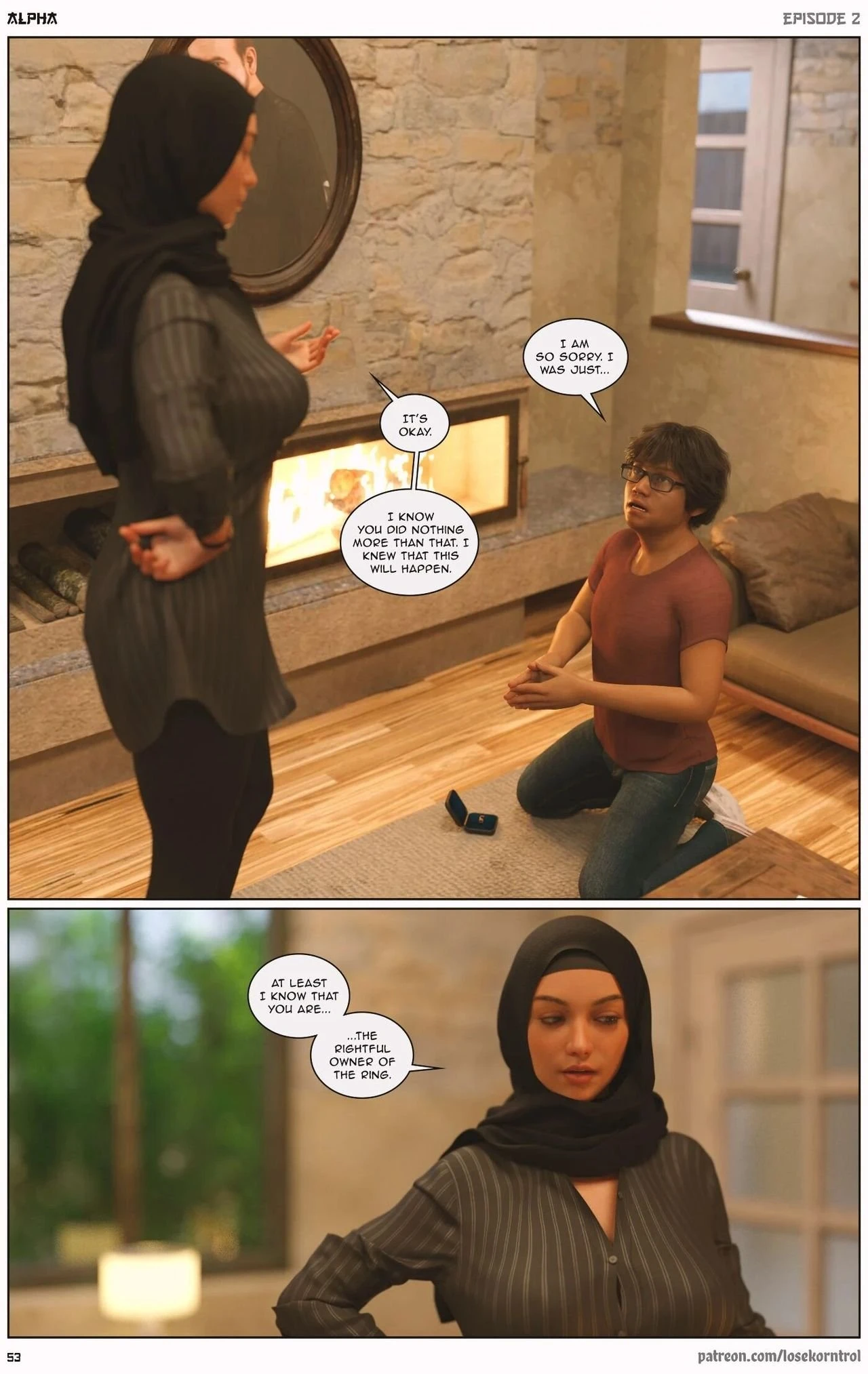 Alpha 2 porn comic picture 54