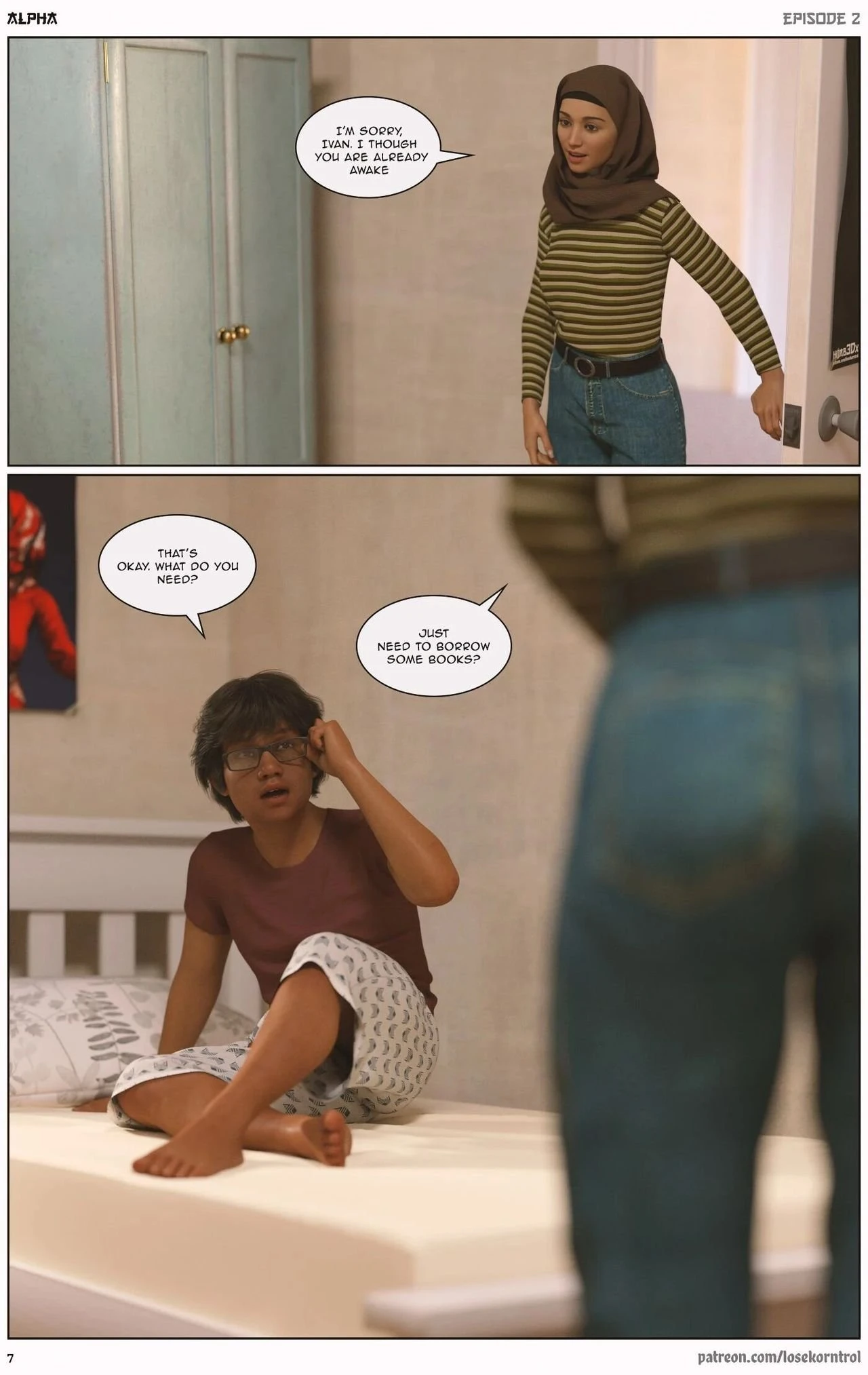 Alpha 2 porn comic picture 8