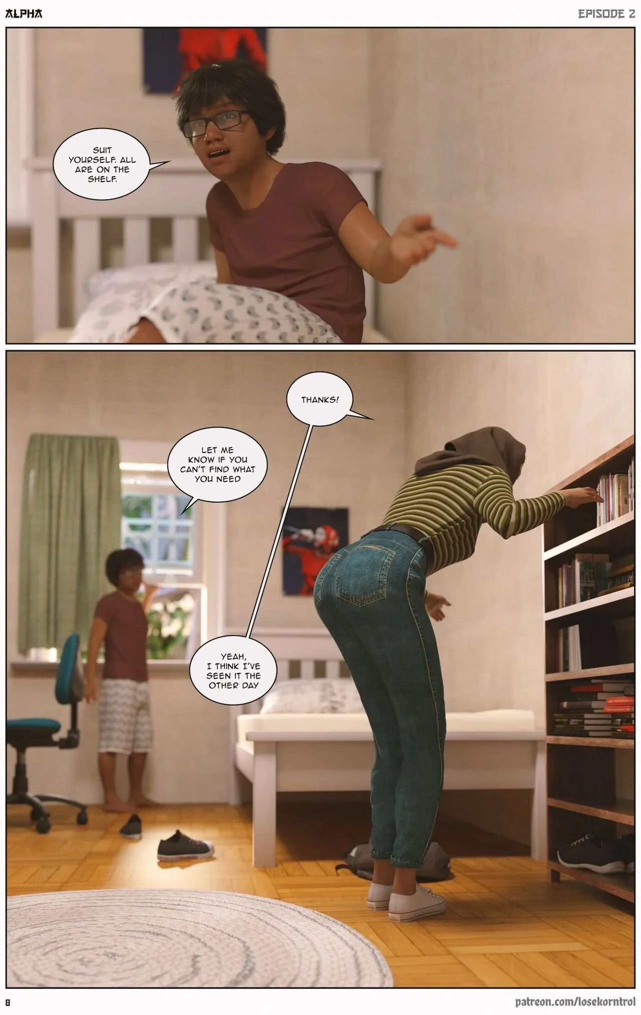 Alpha 2 porn comic picture 9